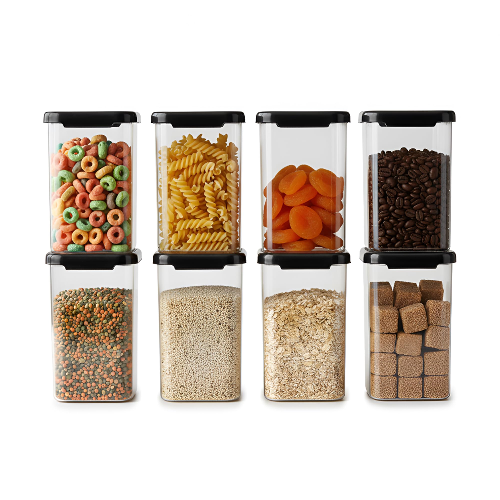 Aquaware Plastic Airtight Containers Set For Kitchen Storage And Containers Box For Pantry Organization And Container (1100Ml, B