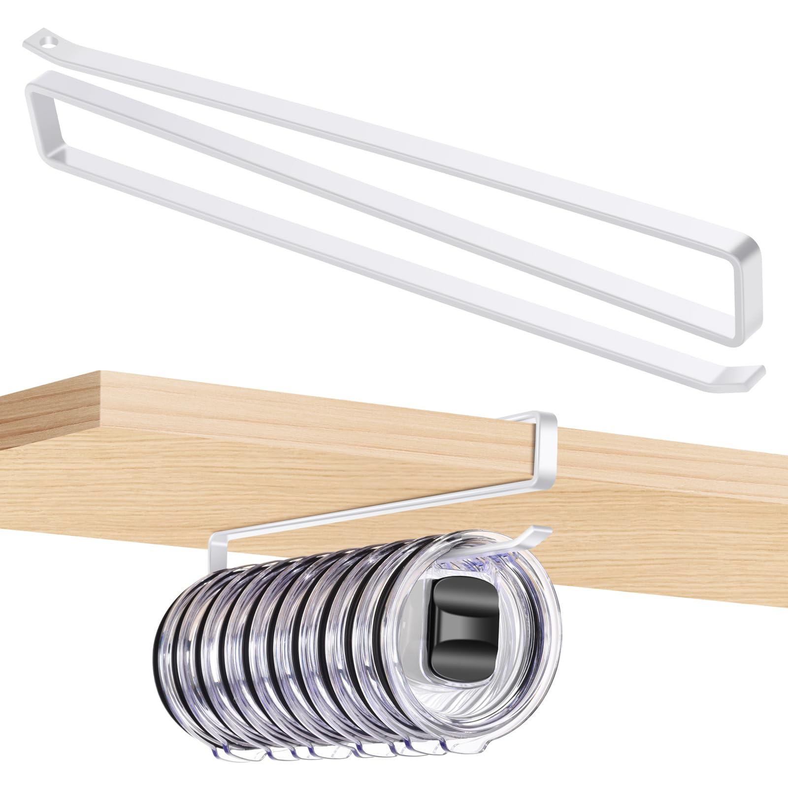 Tumbler Lid Organizer for Corner Cabinets, Space-Saving Cup Holder, Water Bottle Accessories Storage,Kitchen Storages Organizati