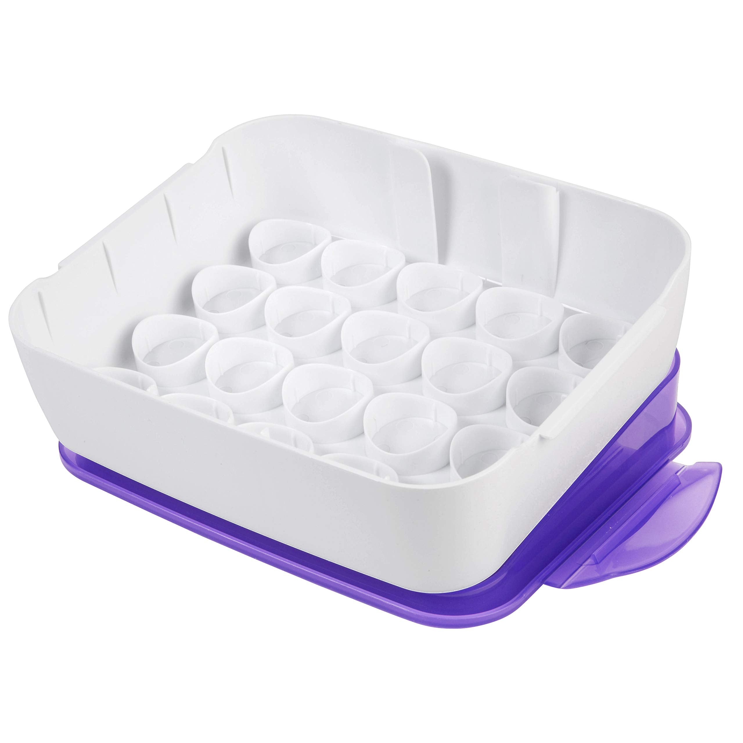 Wilton Icing Color Organizer Case - The Color Organizer Holds 20 Bottles Of Colors For Cakes & Cookies, Cake Decorating Supplies