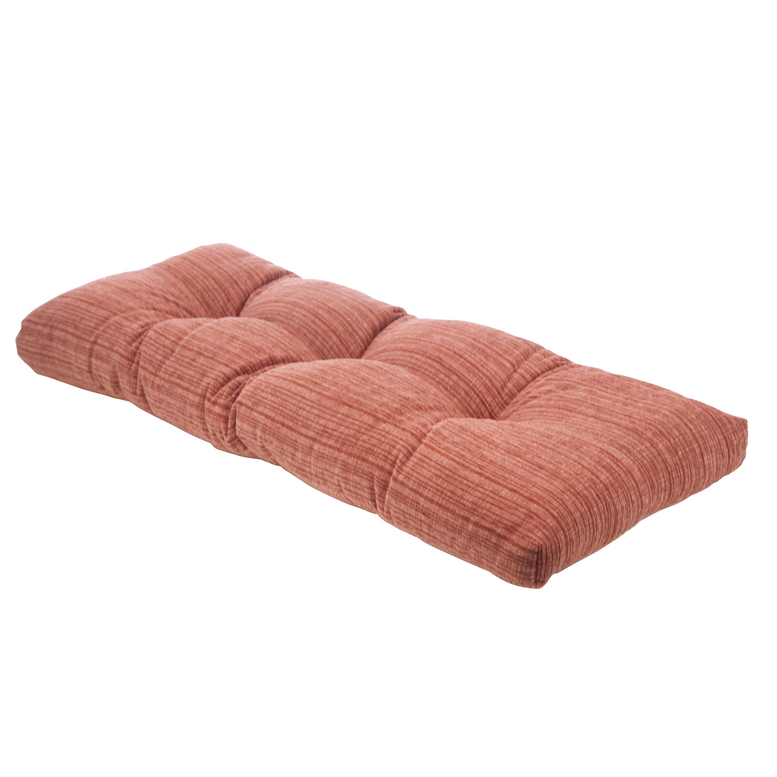 Klear Vu Corner Nook Or Piano Seat Omega Non-Slip Tufted Bench Cushion For Indoor Furniture, Entryway Storage, Bay Window, 35 In