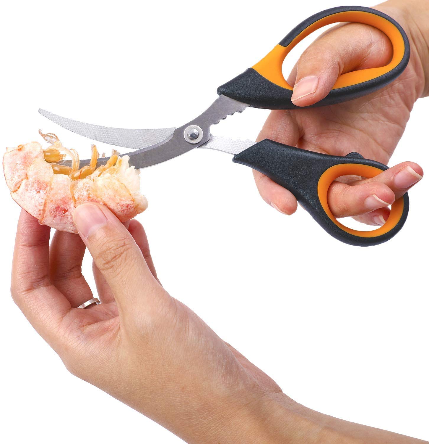Artcome 13 Piece Seafood Tools Set For 3 People Including 3 Crab Crackers, 3 Lobster Shellers, 3 Seafood Forks, 3 Seafood Scisso