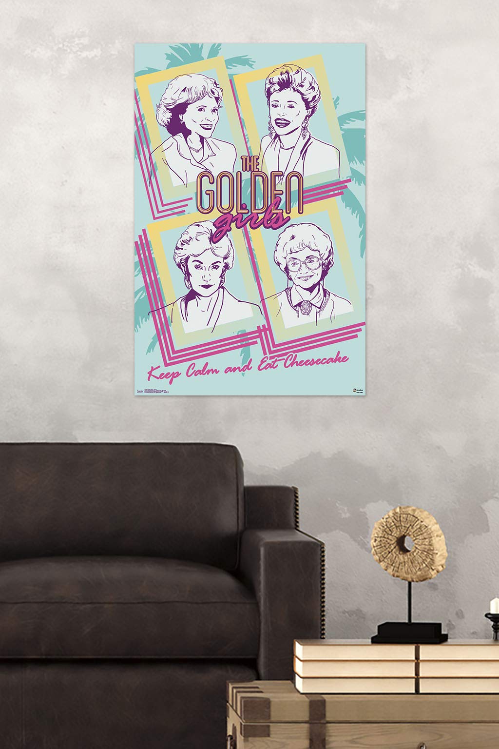 Trends International Golden Girls-Group Wall Poster, 22.375 In X 34 In, Premium Unframed Version