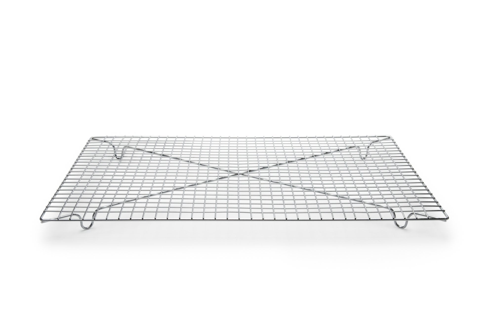 Fox Run Rectangular Cooling Rack, Iron/Chrome, 18-Inch X 12.5-Inch, Metallic