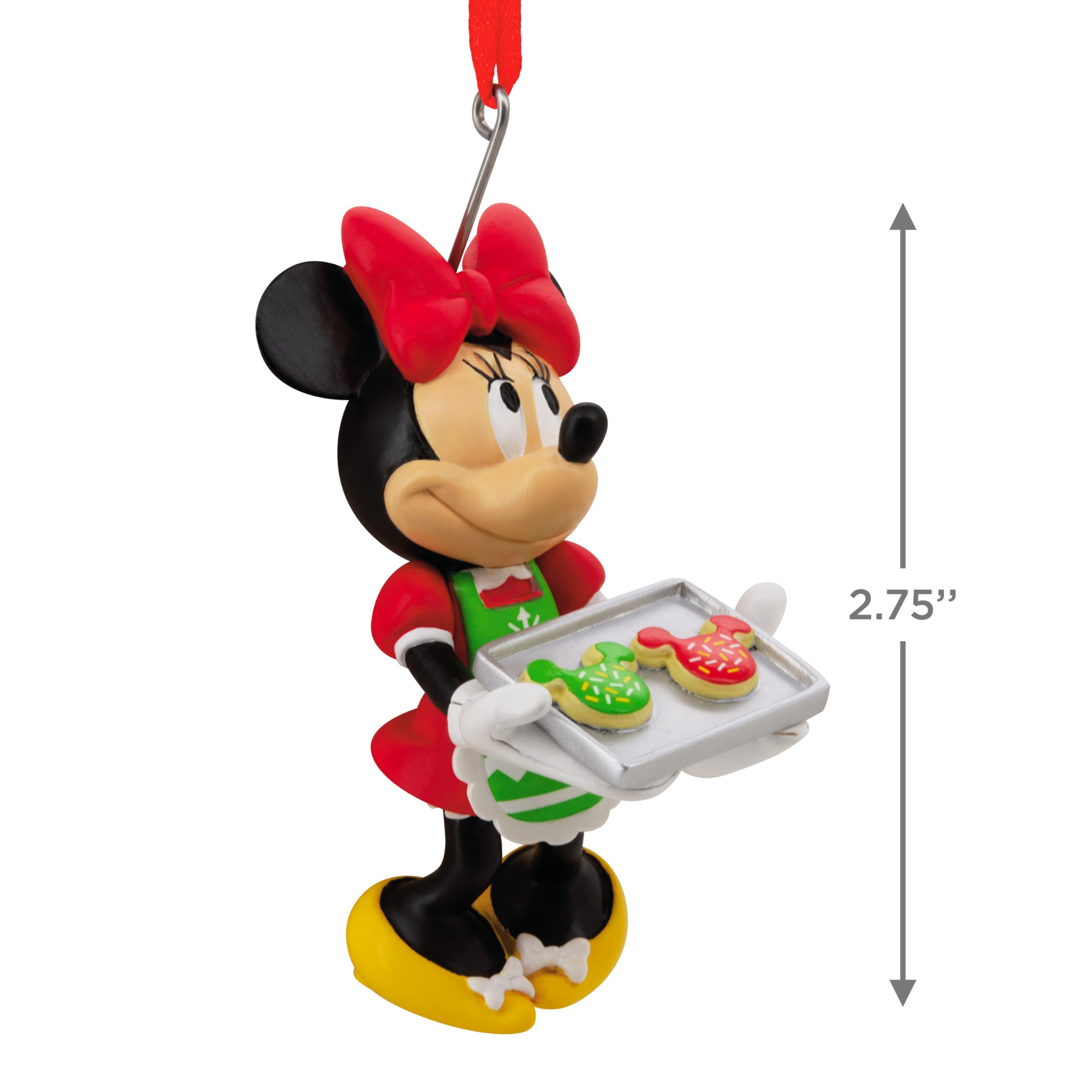 Hallmark Disney Minnie Mouse Baking Cookies Christmas Ornament, Gifts for Disney Fans