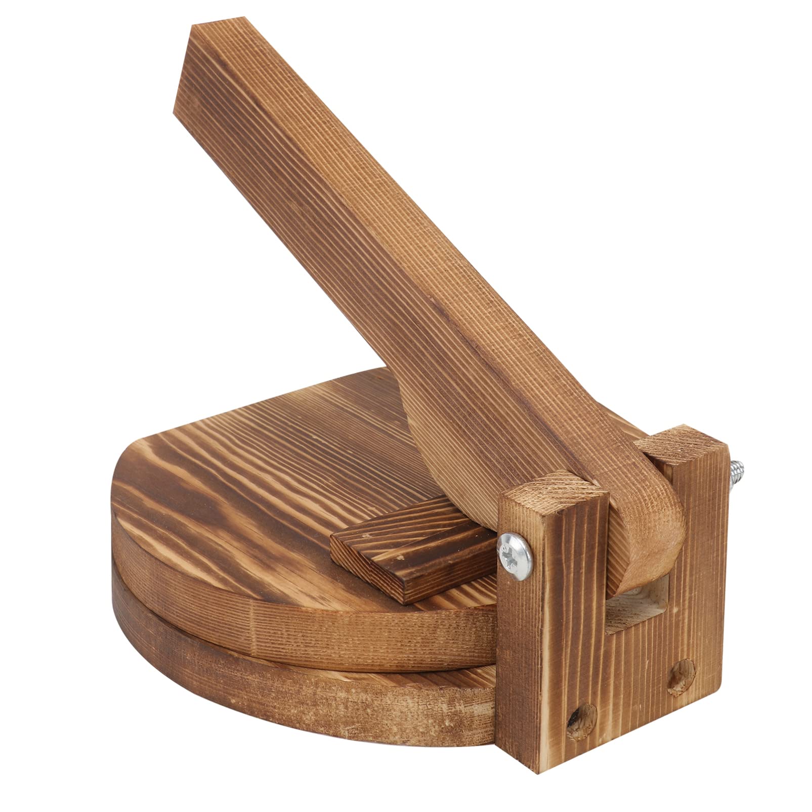 DOITOOL Wood Tortilla Press - Heavy Duty Dumpling Skin Maker, Natural Wood, Model 272I29E21S0594QF