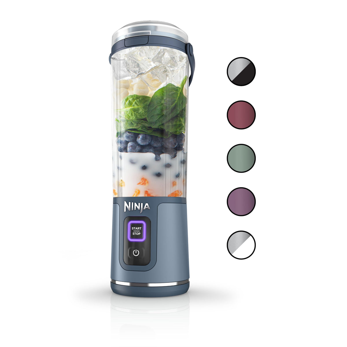 Ninja Bc51Nv Blast Portable Blender, Cordless, 18Oz. Vessel, Personal Blender-For Shakes & Smoothies, Bpa Free, Leakproof-Lid &