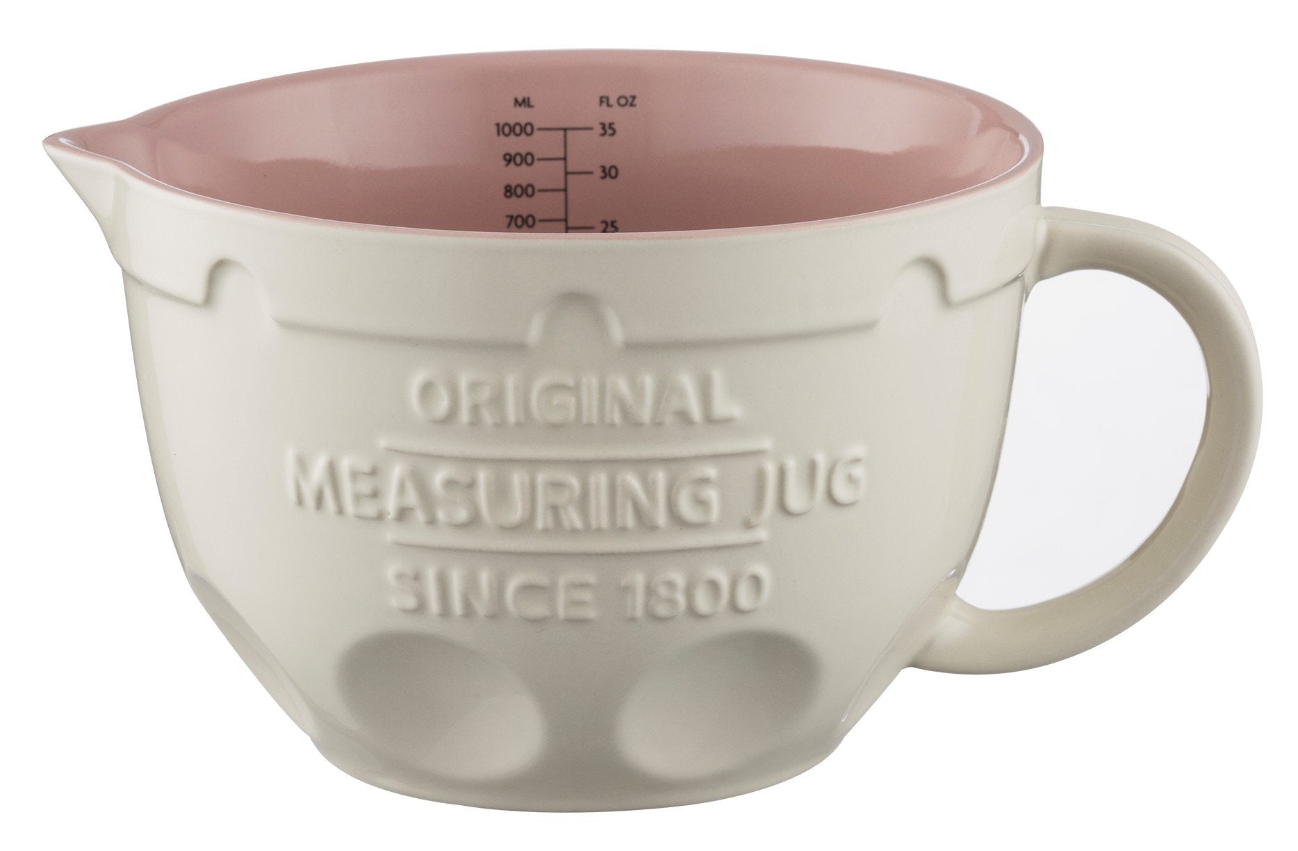 Mason Cash Innovative Kitchen 1 L Measuring Jug, Off-White