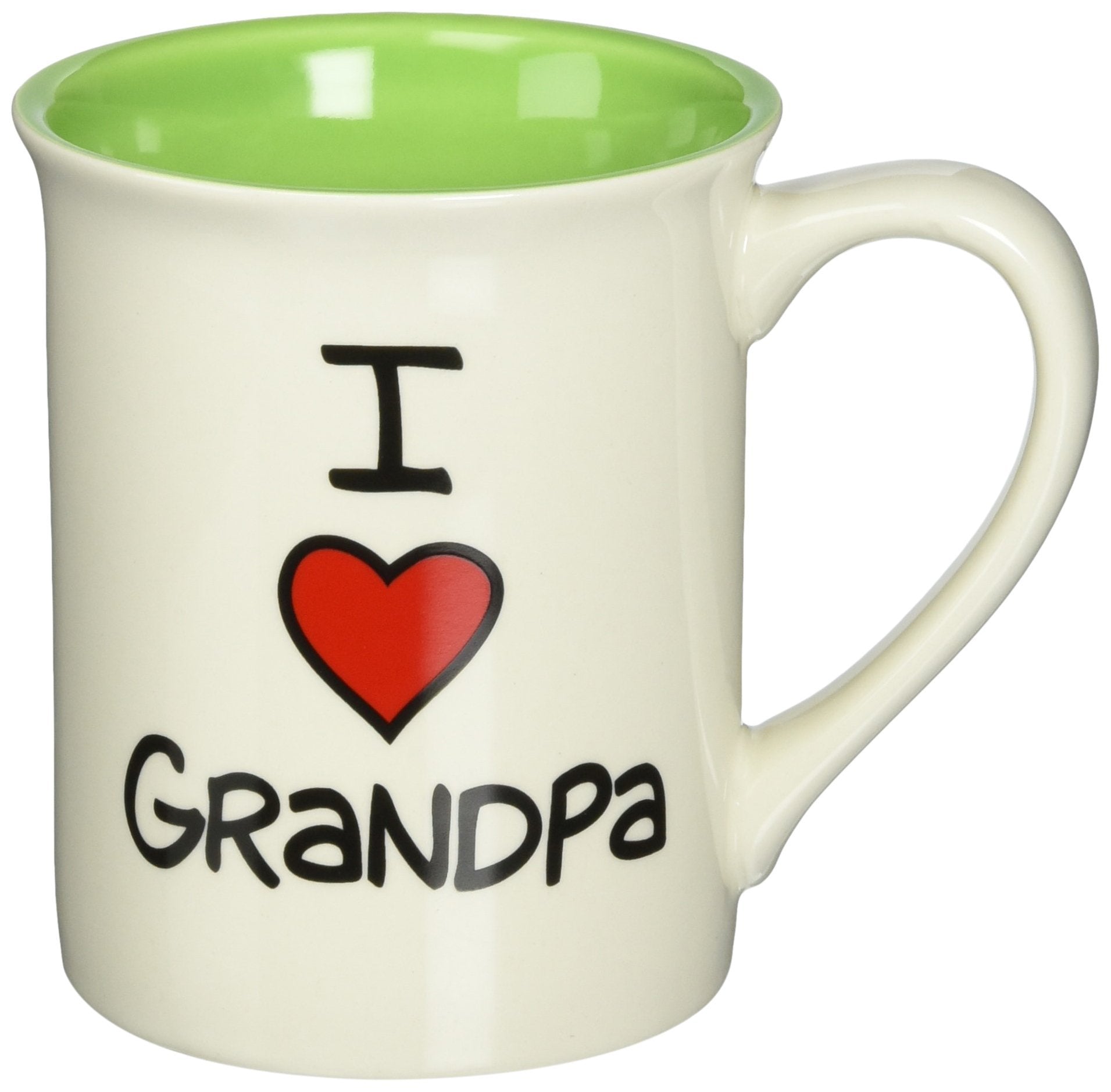 Our Name is Mud I Heart Grandpa    Stoneware Mug, 16 oz.