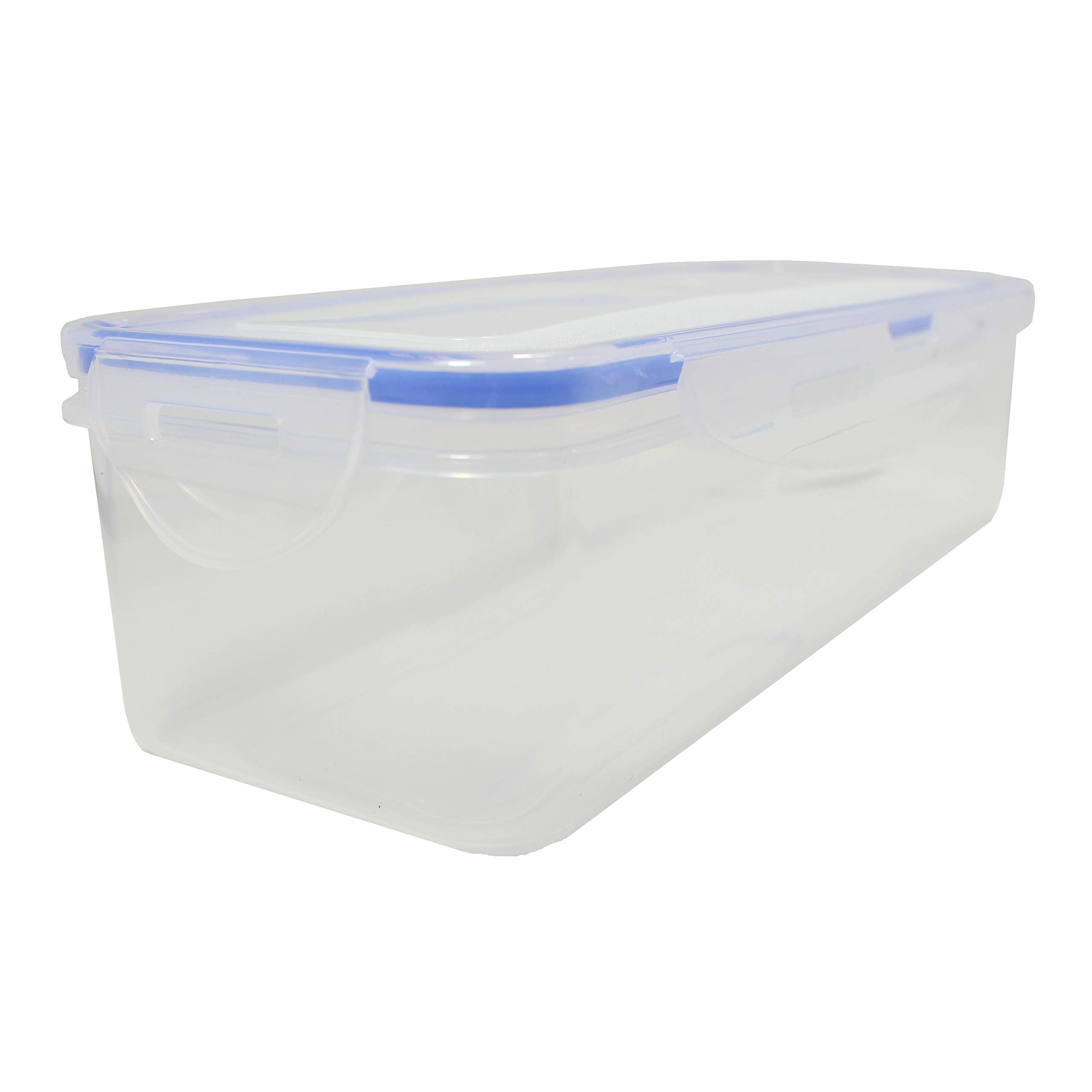 TriPi Plastic Storage Container for 2lbs Bacon - BPA Free, Clear, Microwave & Dishwasher Safe