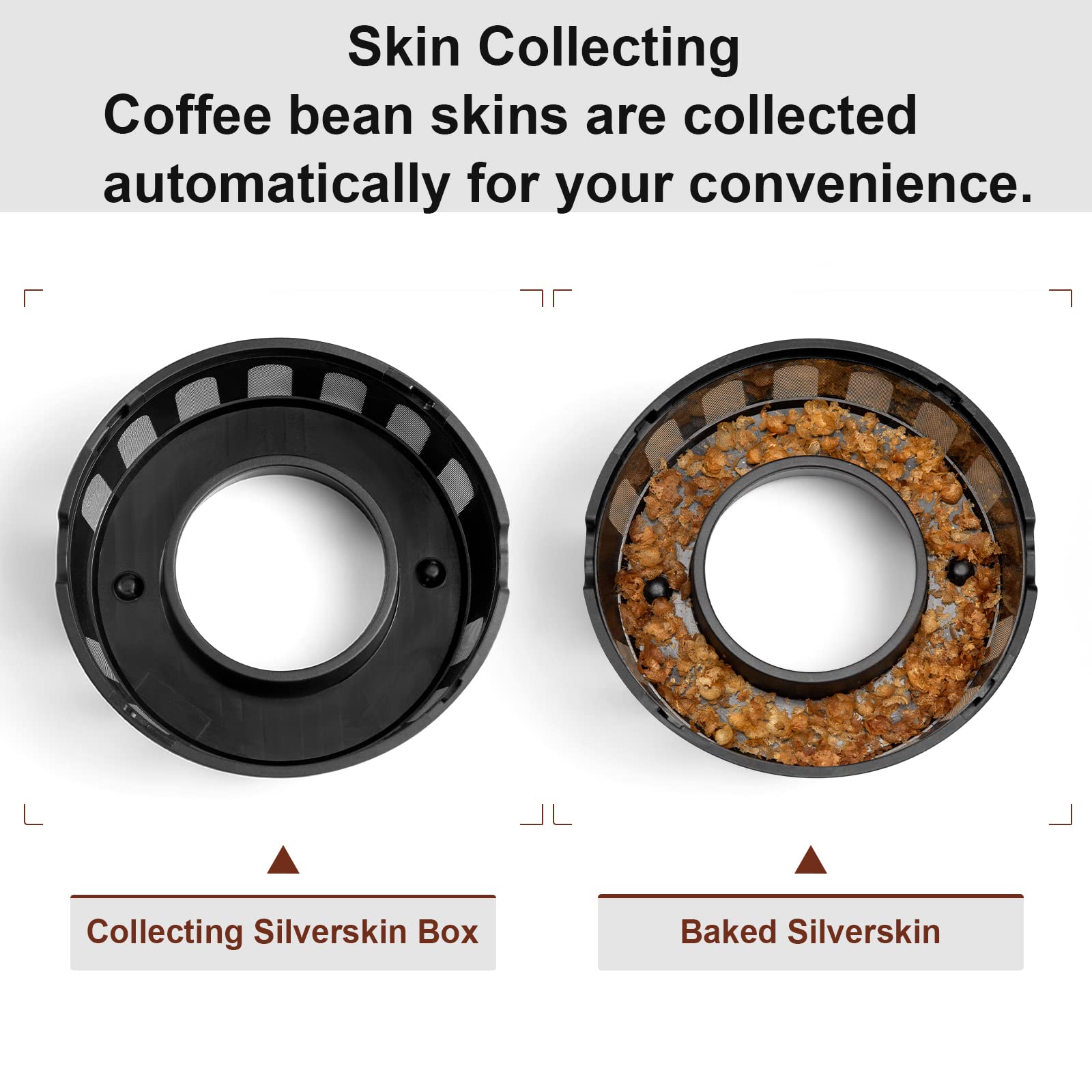 Javastarr Electric Coffee Roaster Machine For Home Use 1200W,Coffee Bean Roaster Machine For Home Use With Two Optional Baking M