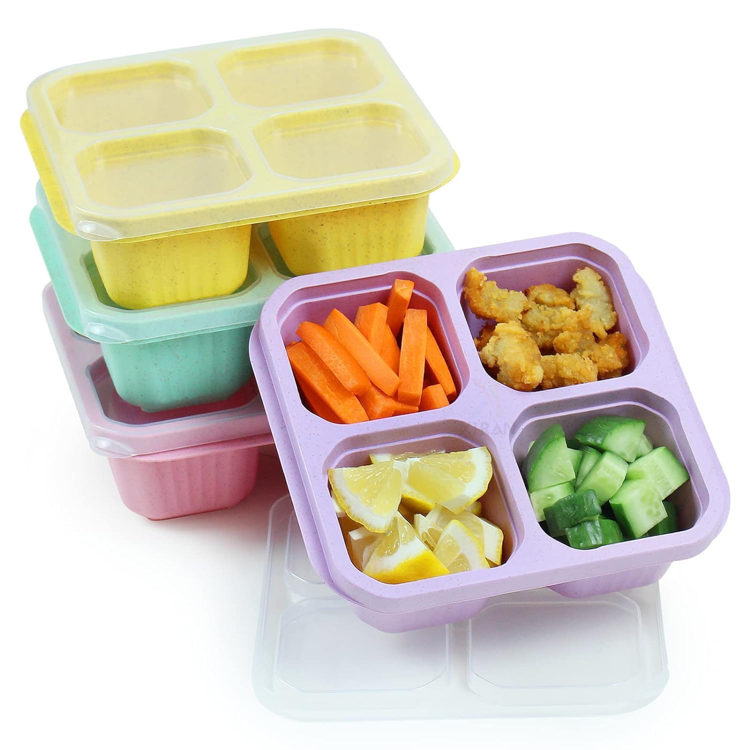 Vetalic Fridge Storage Boxes, Dry Fruits Containers Storage, Fridge Organiser, Storage Containers Kitchen, Lunch Box Kids, Adult