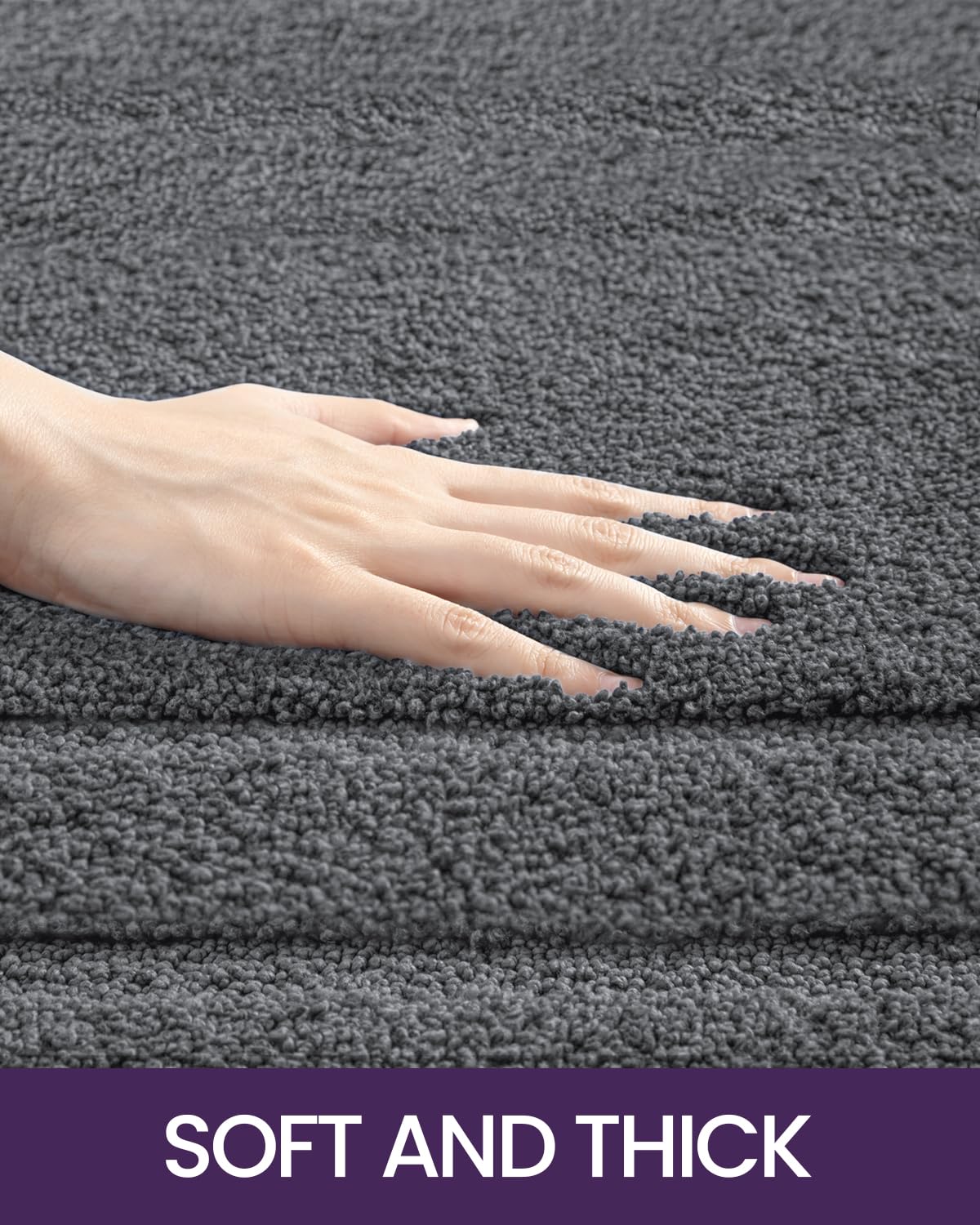 Dexi Bathroom Rug Mat 32X20, Ultra Soft Absorbent Mats, Non Slip Washable Shower Floor Rugs, Quick Dry Microfiber Bathmat For Tu