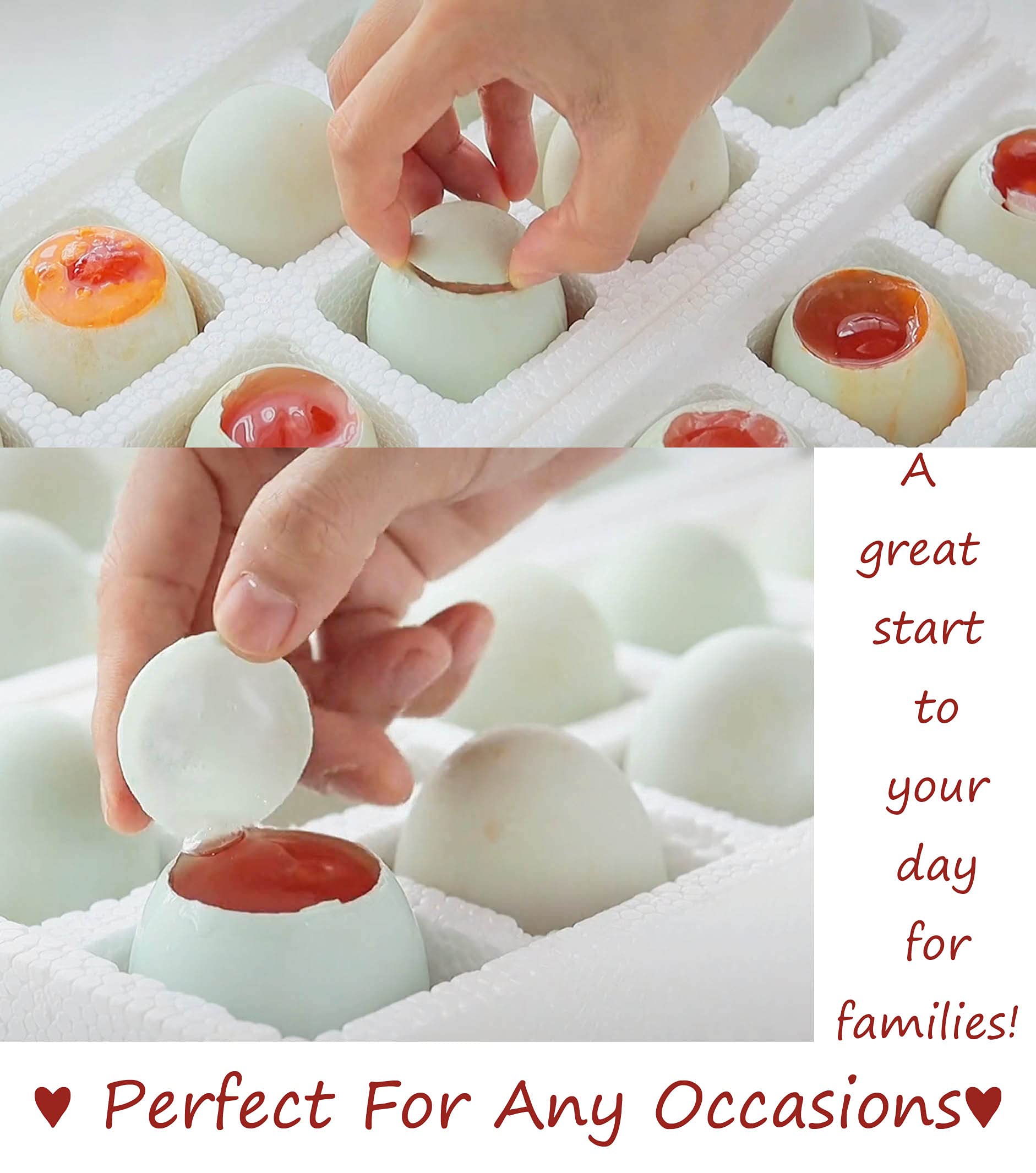 Sagapo 1 Egg Cracker Topper,Double Cups Opener Shell Cutter Precise Remover Tool For Rawsoft Hard Boiled Egg,Environmentally Fri