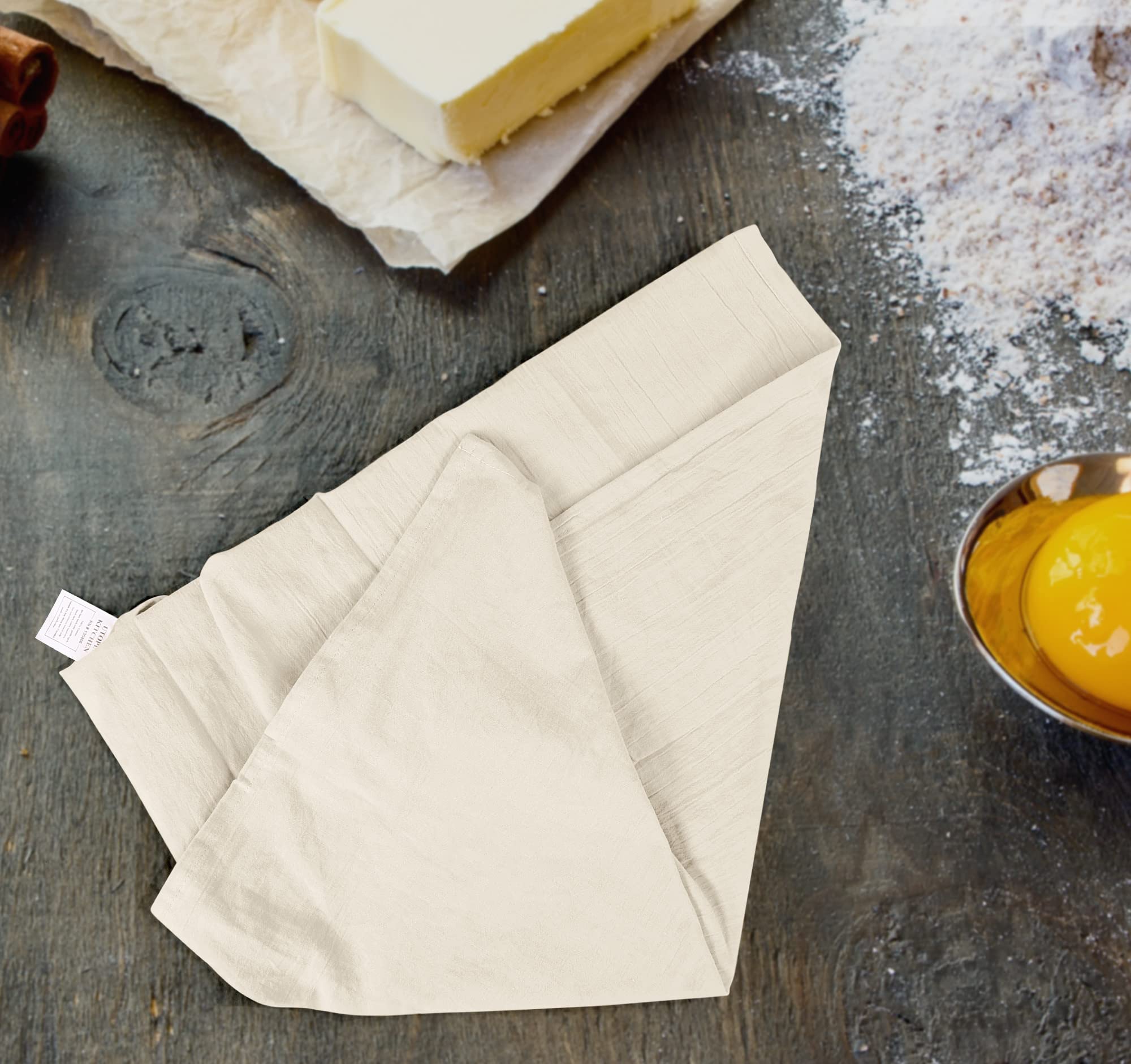 Utopia Kitchen [12 Pack Flour Sack Tea Towels, 28'' X 28'' Ring Spun 100% Cotton Dish Cloths - Machine Washable - For Cleaning &