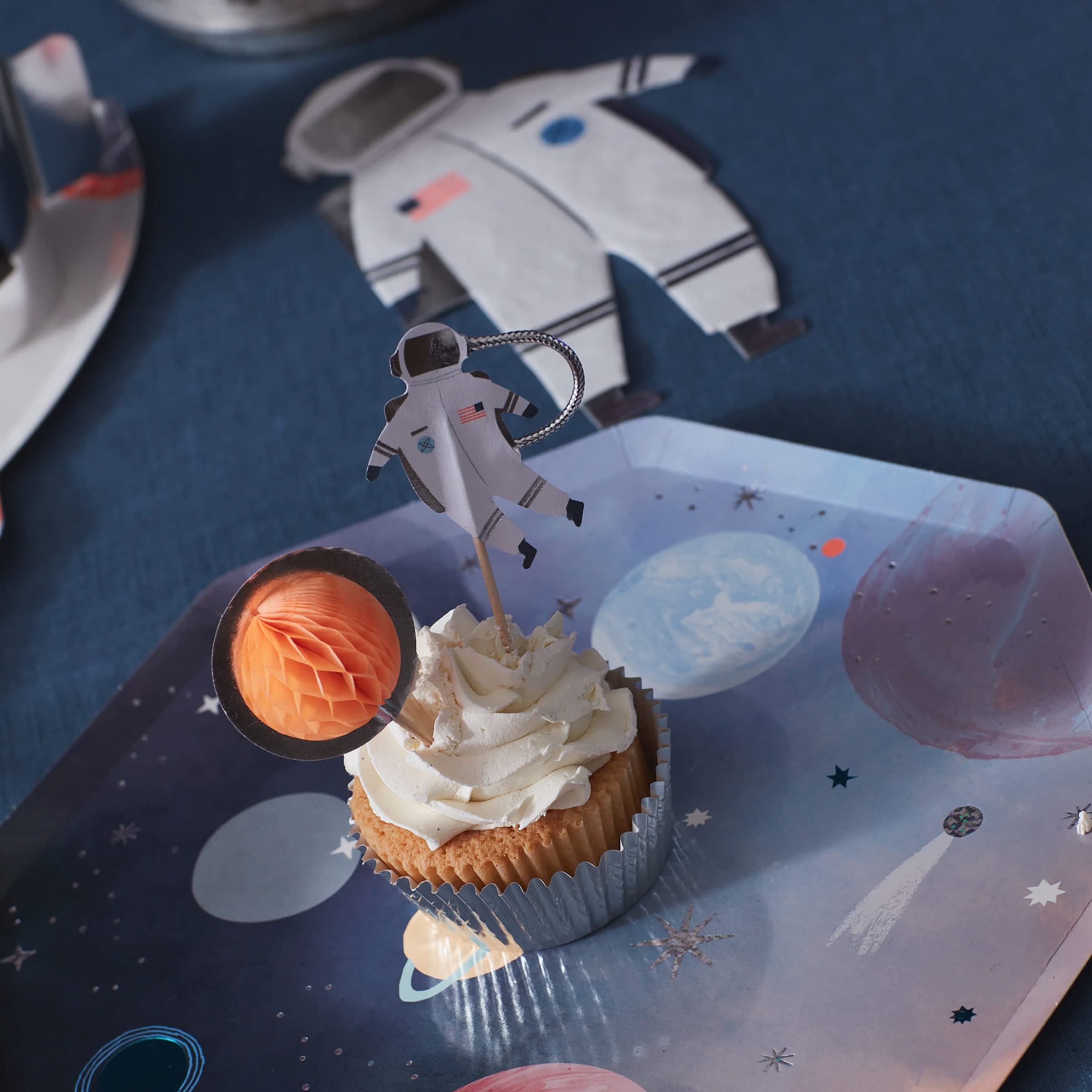 Meri Meri Space Cupcake Kit (Pack Of 24)
