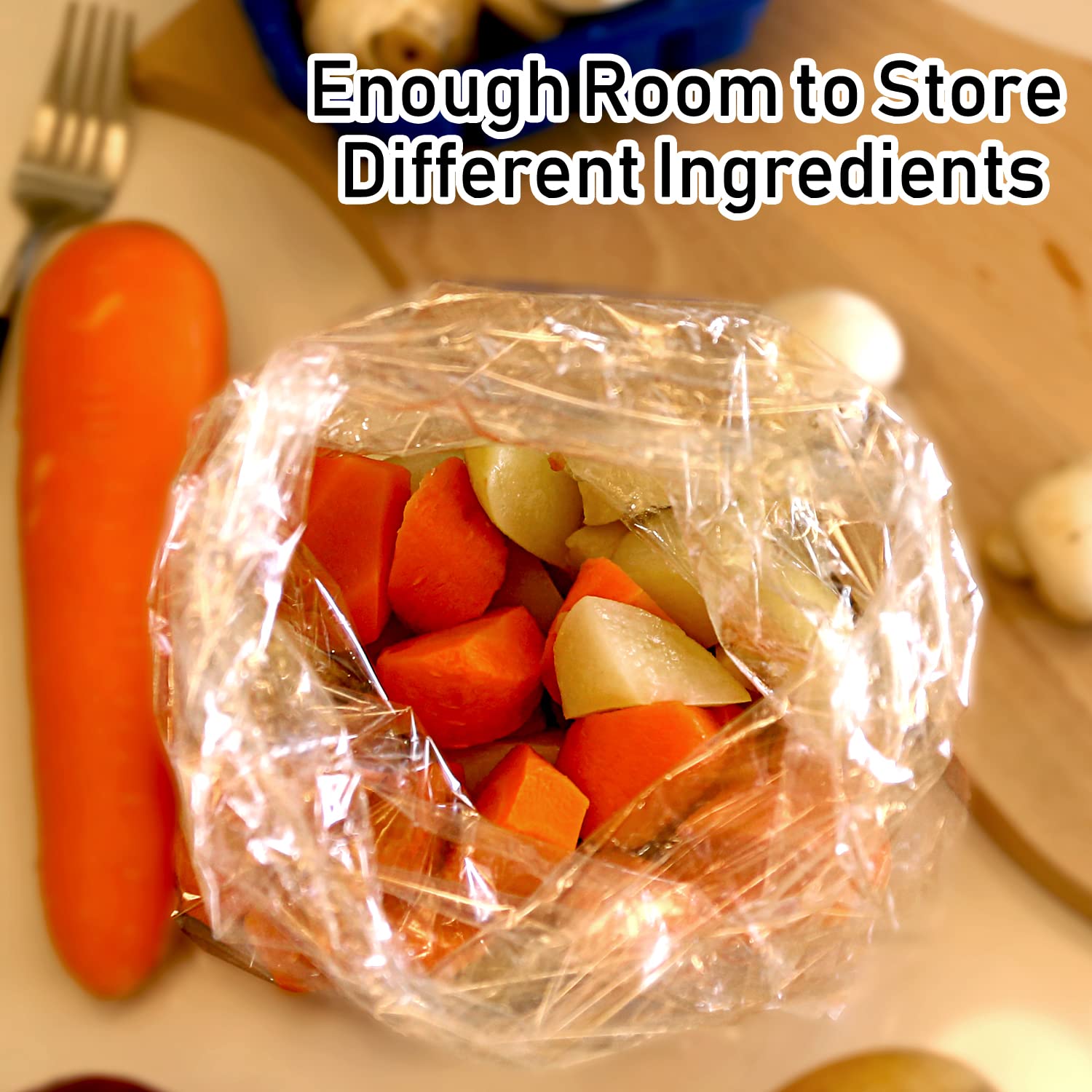 Wrapok Oven Cooking Bags Medium Size Roasting Baking Bag For Meats Ham Ribs Poultry Seafood, 14 X 17 Inch - 5 Bags Total(Pack Of