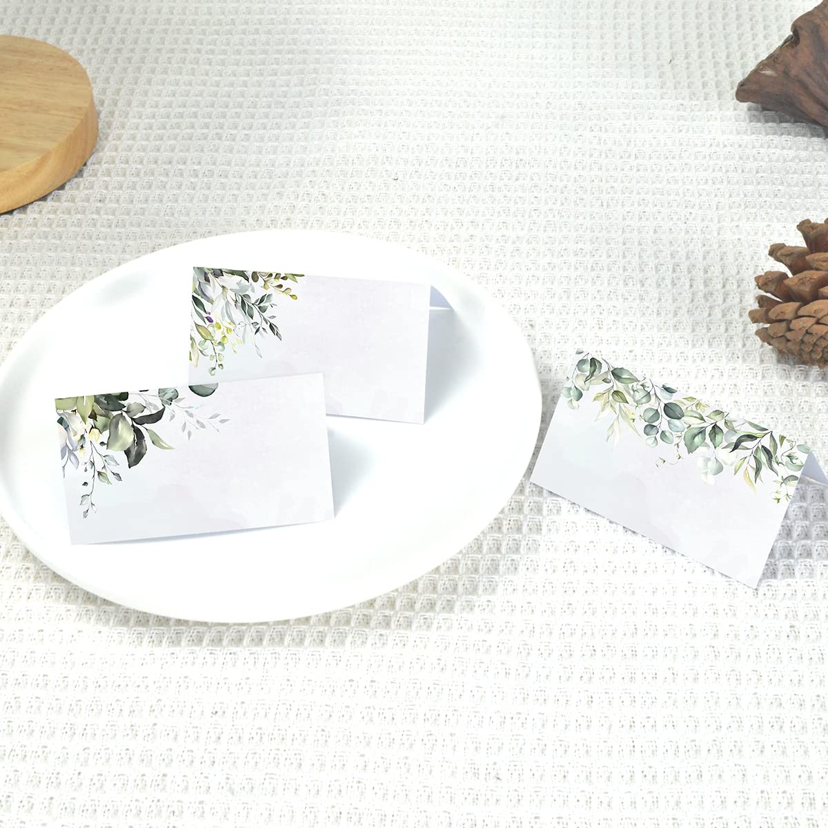 135 Pack Place Cards With Watercolor Pattern Seating Place Cards For Table Setting Table Weddings,Banquets,Dinner Parties,Name C