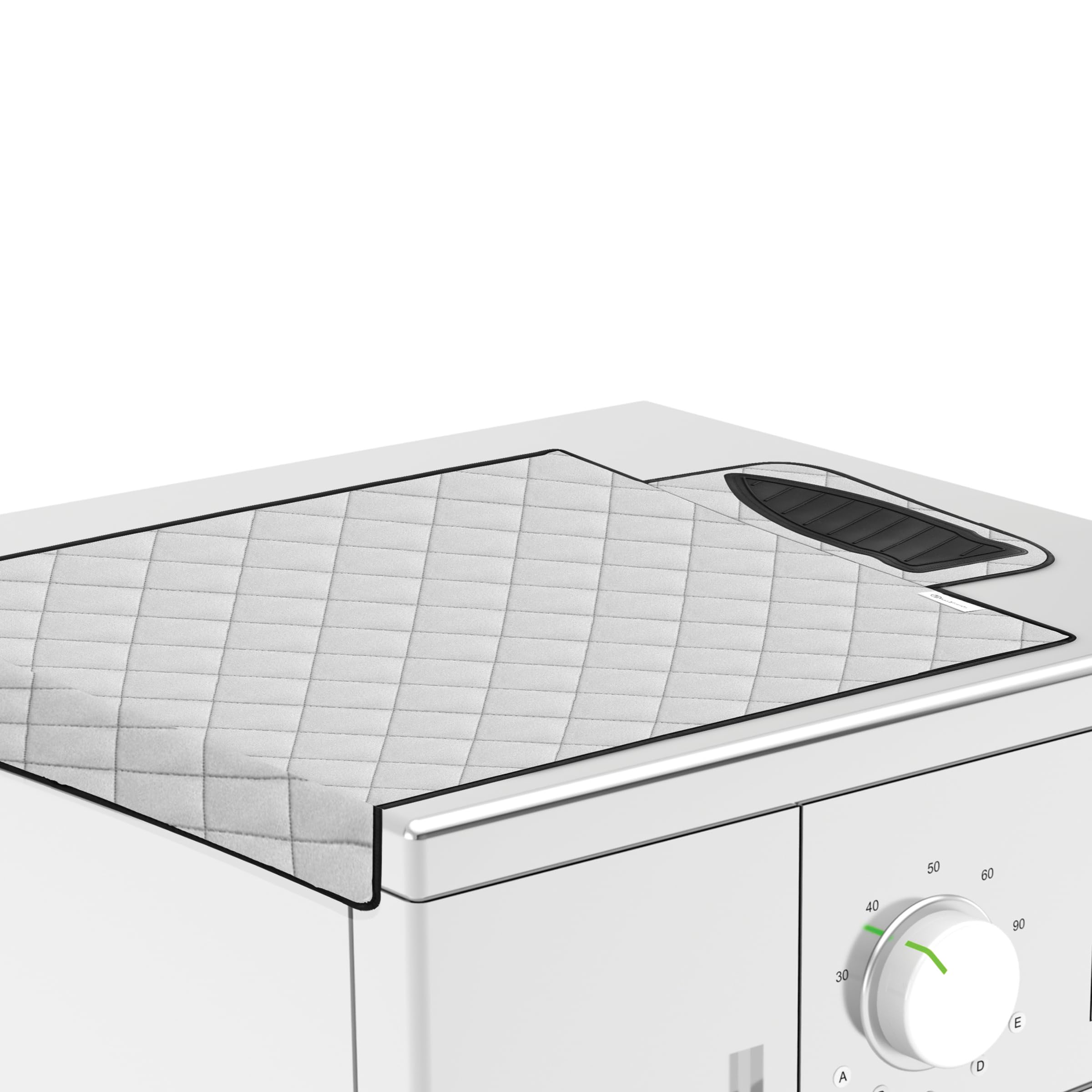 Handy Laundry Magnetic Ironing Mat  Change Any Flat Surface into an Ironing Board  Silicone Slip Resistant Iron Rest to Safely Place Your Hot Iron  Easy to Take Along When Traveling  (19 x 28 Inches)
