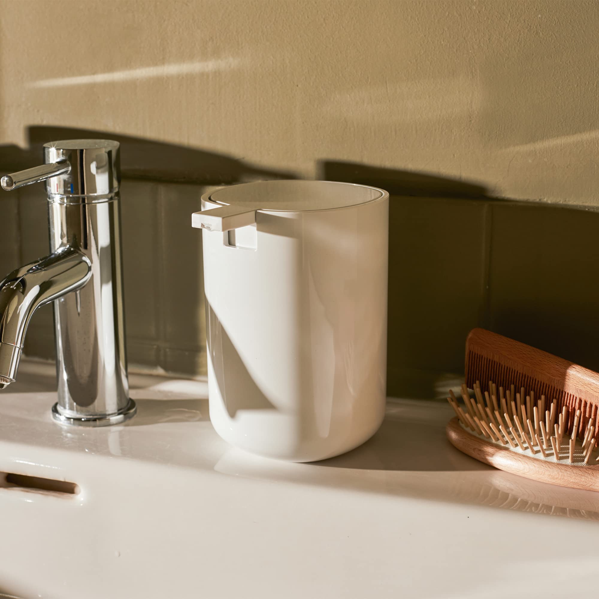 Alessi Aleesi Pl05 W Birillo Soap Dispenser, Standard, White