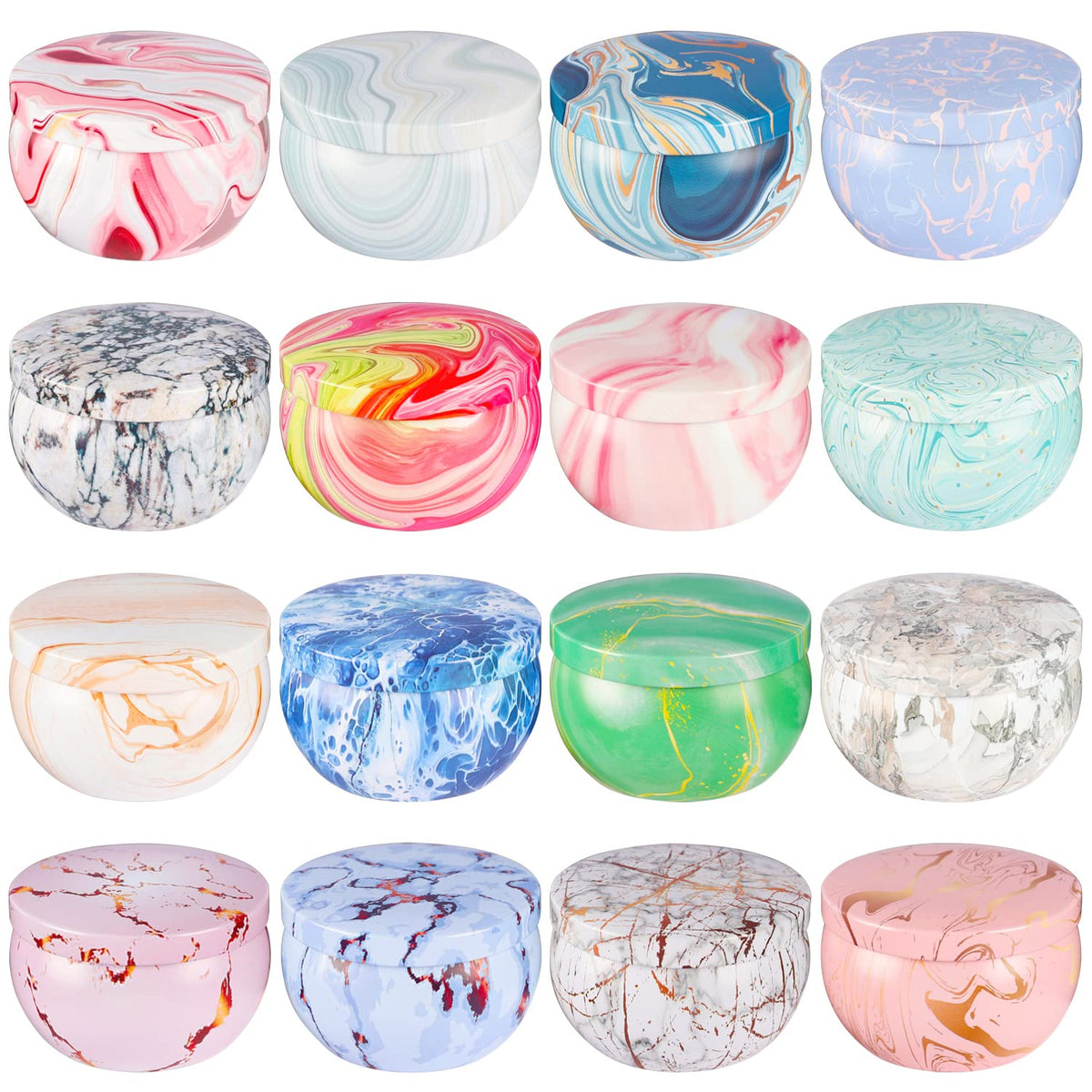 16 Packs Scented Candle Gift Set for Mom, Woman, 2.5oz Aromatherapy Home Bath Yoga, Natural Soy Wax Candles, Fragrance Mothers D