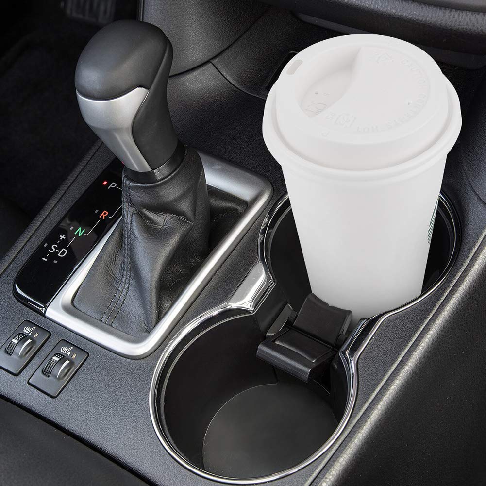 JoyTutus Cup Holder Compatible with Highlander 2014-2020  Cup Holder Insert Fits Most Cup Sizes  Center Console Drink Cup Holder Insert Divider  Replacement for Highlander Accessories