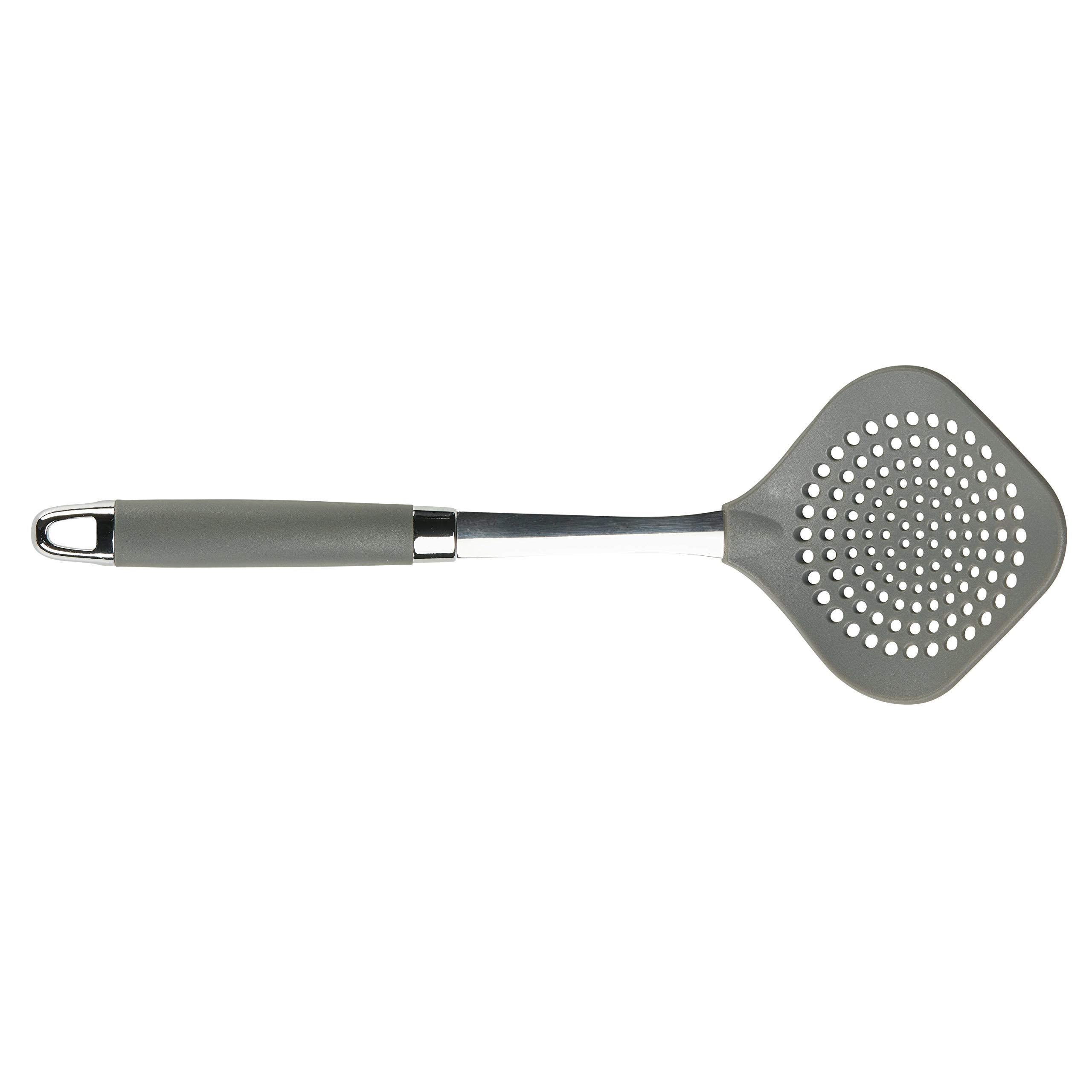 Anolon Gadgets Utensil Kitchen Pasta Cooking Tools Set, 3 Piece, Graphite Gray