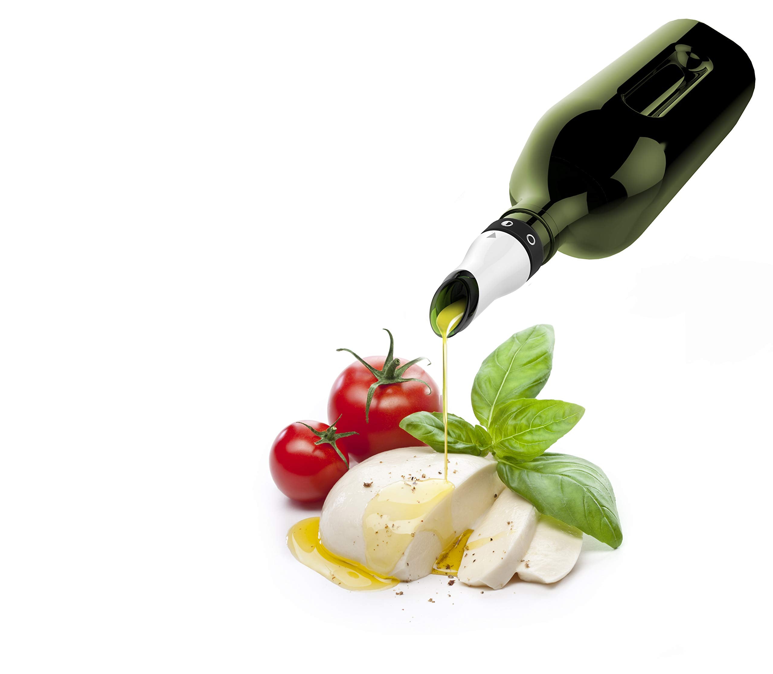 Prepara Adjustable Oil Pourer, White