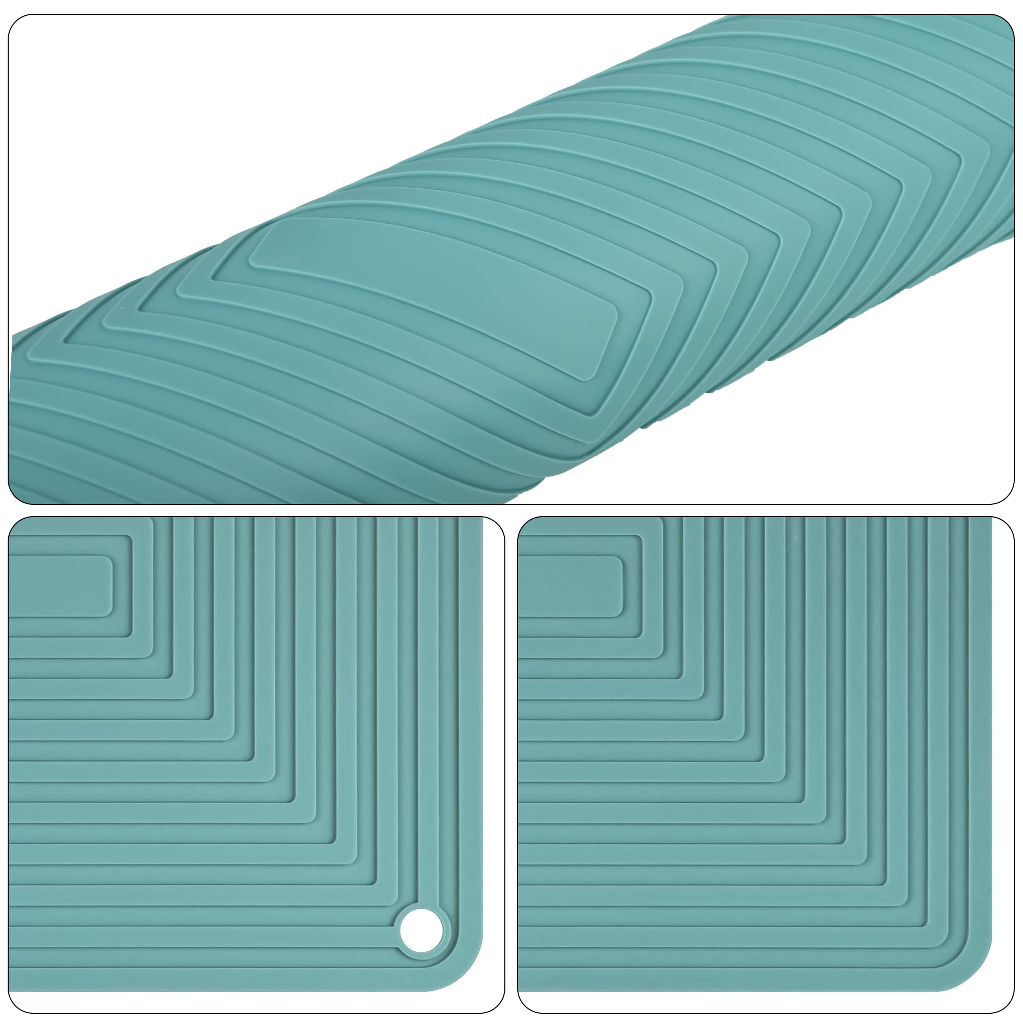 Smithcraft Silicone Trivets For Hot Dishes Pots And Pans, Multi Use Hot Pads For Kitchen Counter Mat, Versatile Heat Resistant M