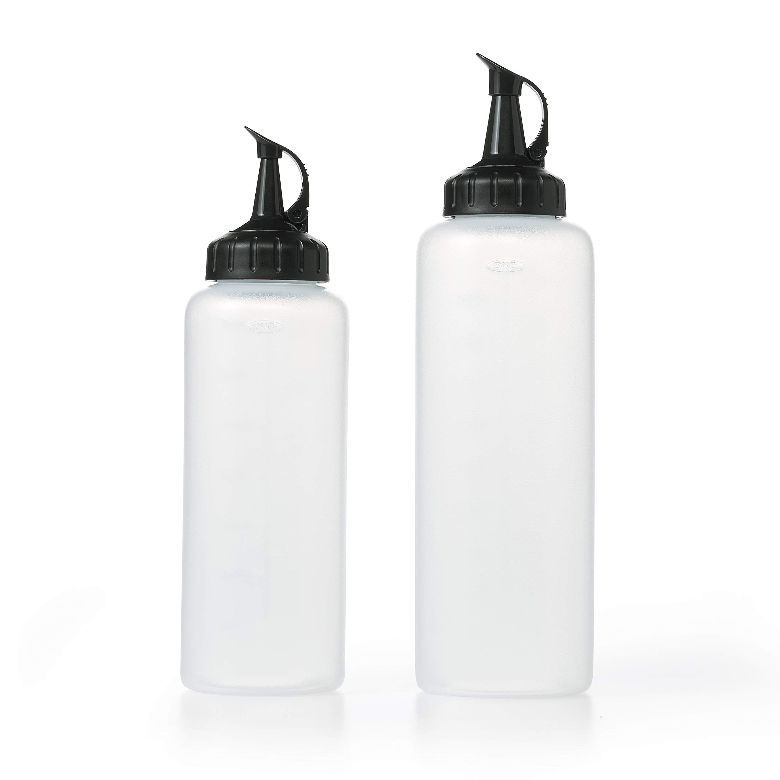 Oxo Good Grips Chefs Squeeze Bottle Set, Plastic, Translucent