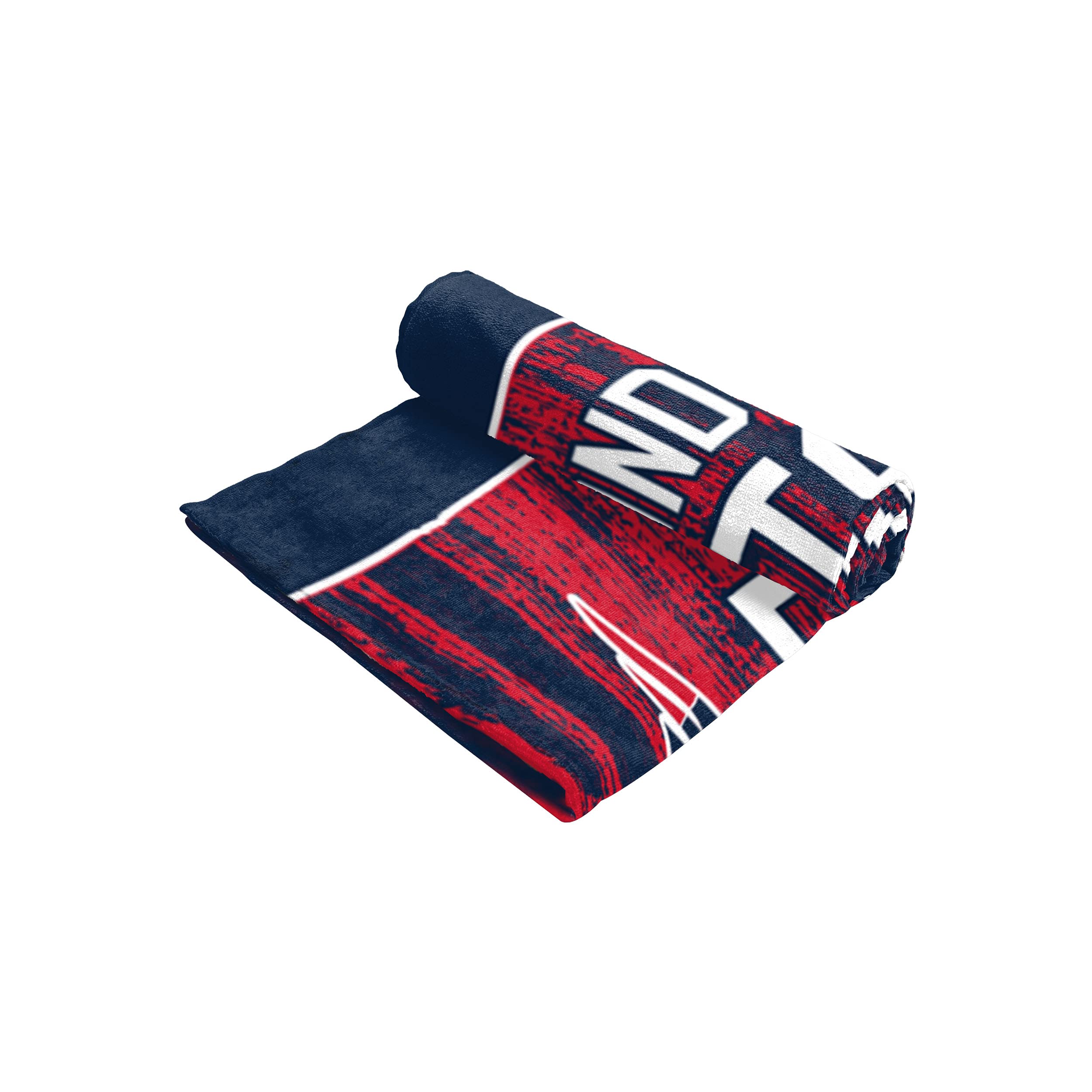 New England Patriots Nfl Big Logo Beach Towel