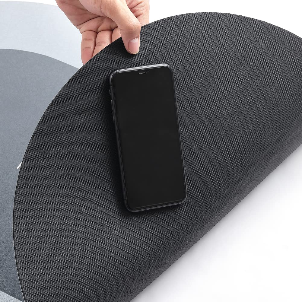 Hellotree 2Pcs Ultra Soft Napa Skin Bath Mat And U-Shaped Toilet Rug, Water Absorbent And Non Slip Shower Bath Rug For Bathroom,