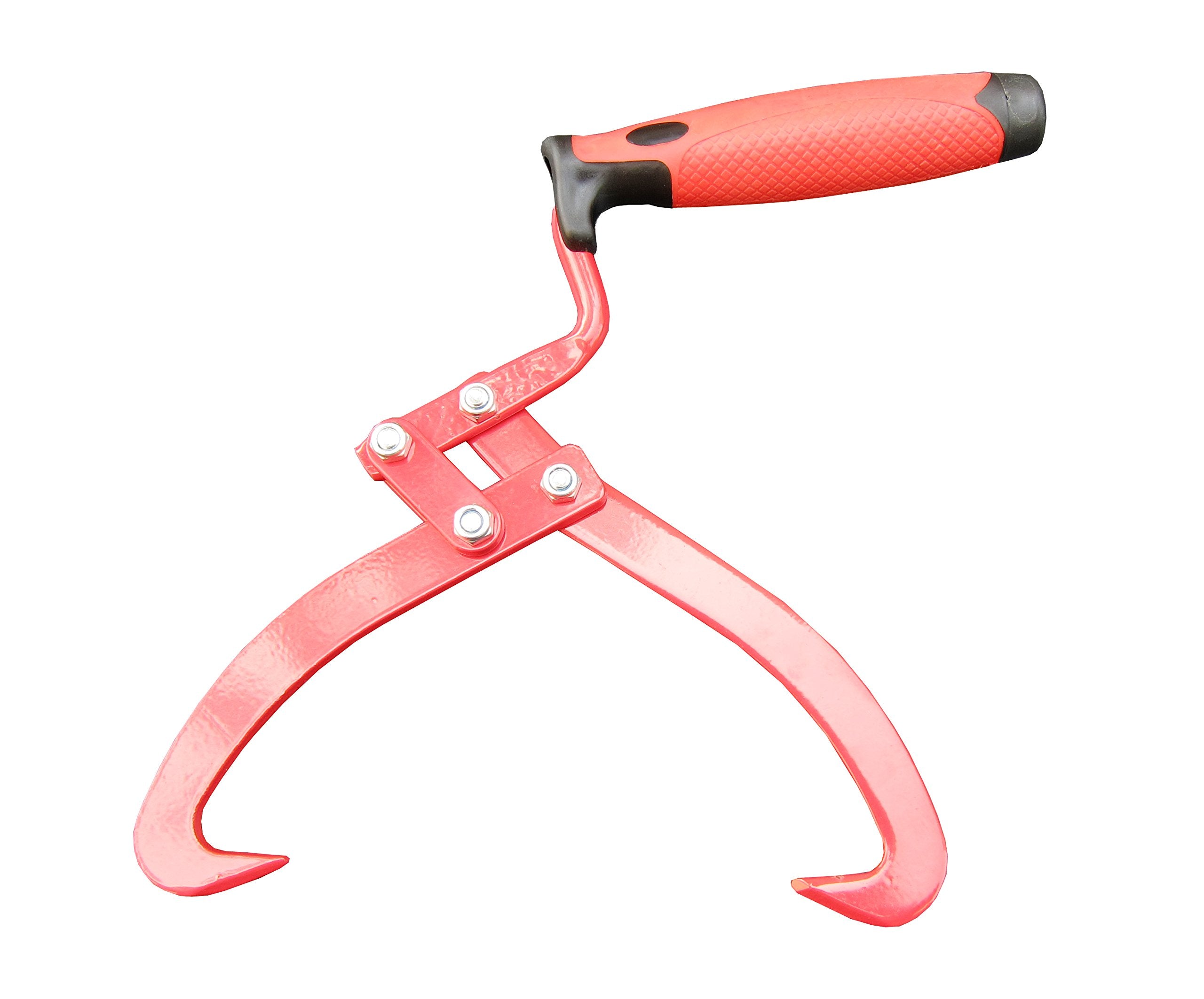 FITOOL 7 Inches (180MM) Log Tongs  Log Carrier  Log Lifting Hook  Timber's Tongs for Lifing Logs  Total Length 13.8 Inches