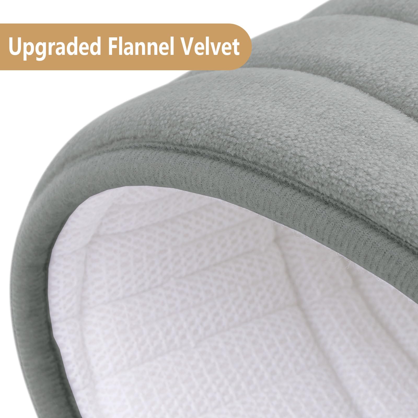 Buganda Memory Foam Bathroom Rug Mat 47X20, Extra Soft And Absorbent Bath Mats, Non-Slip And Machine Washable Bath Rugs For Bath