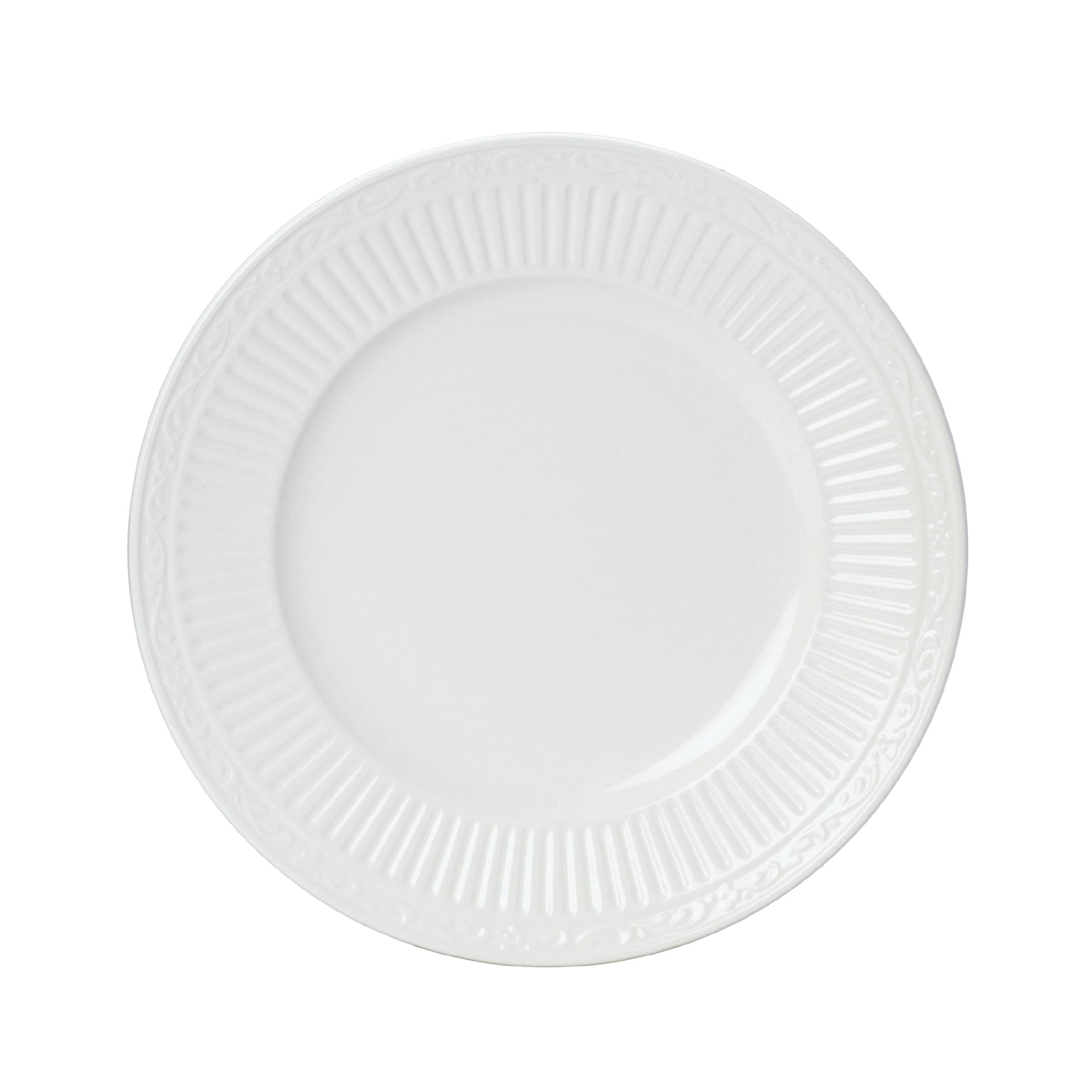 Mikasa Italian Countryside Salad Plate, White , 8.25-Inch - Dd900-202
