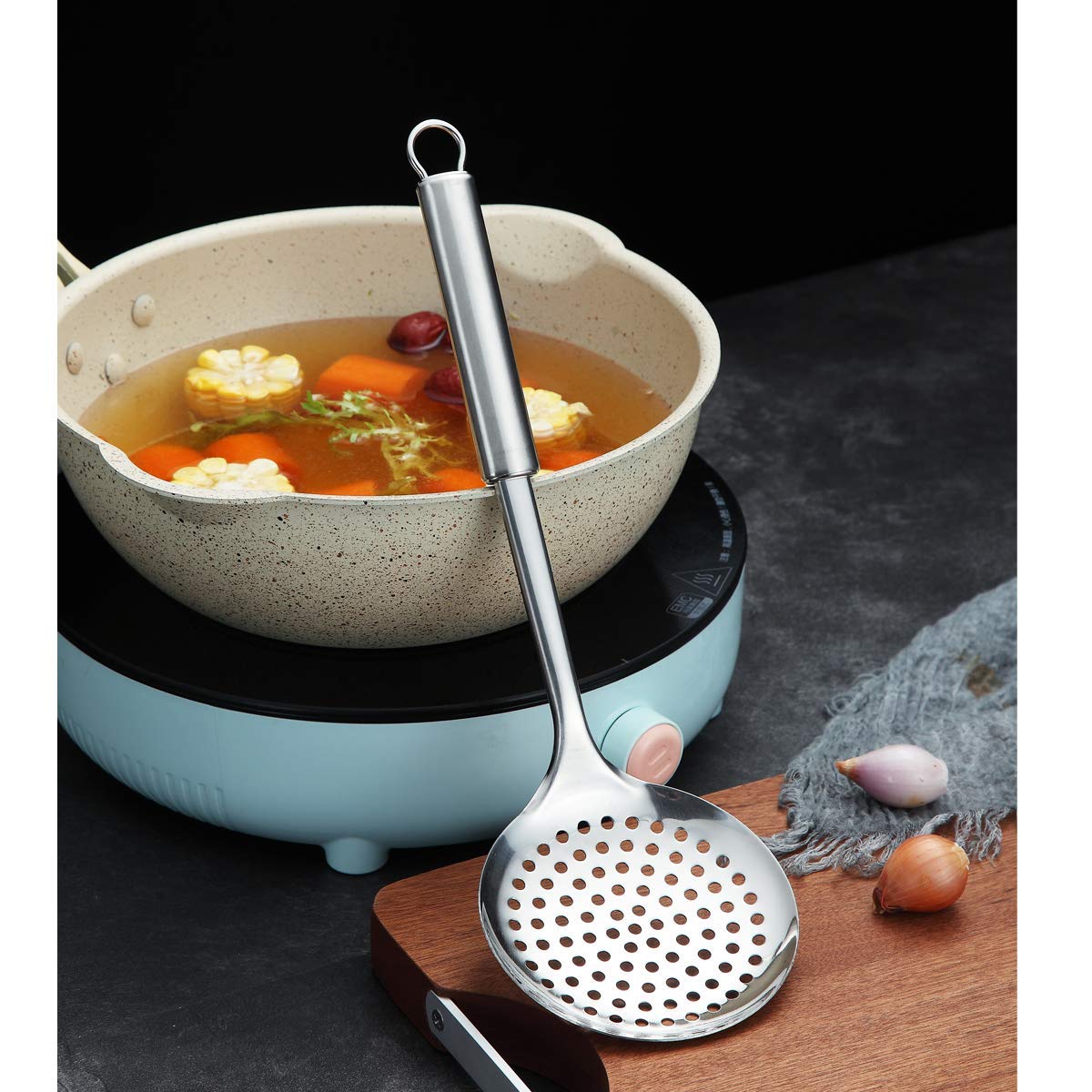 Berglander Skimmer, Stainless Steel Strainer, Cooking Skimmer, Slotted Spoons, Skimmer For Cooking, Strainer Spoon, Skimmer Spoo