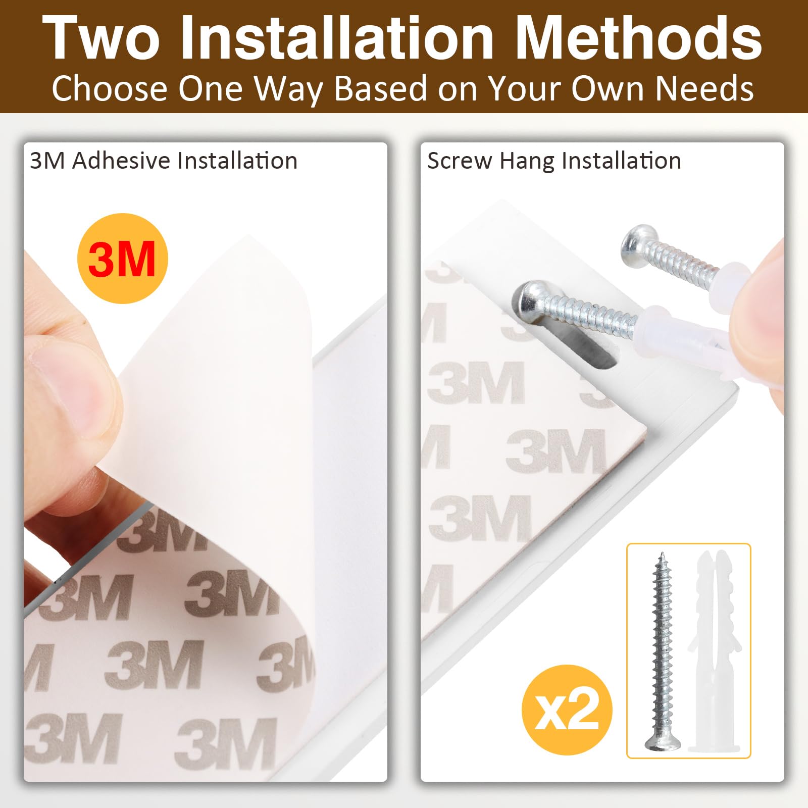 Durmmur 3 Pack Sunglass Organizer, Wall Mounted Sunglasses Organizer, Wooden Glasses Holder Sunglass Holder, Sunglasses Rack For