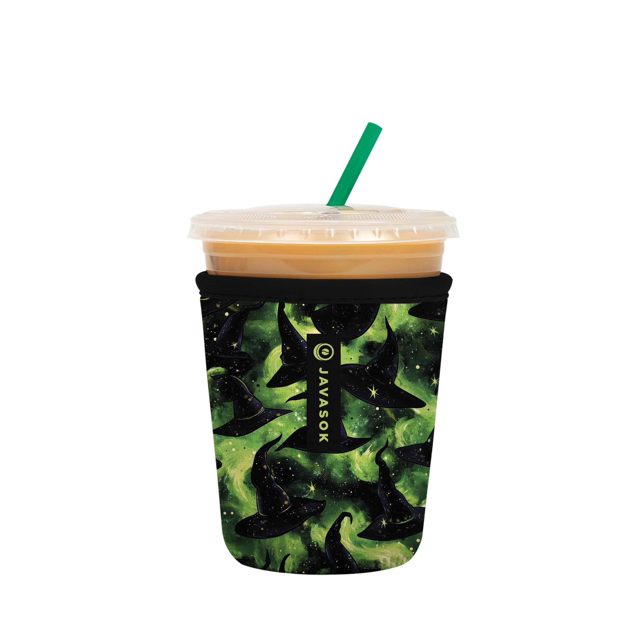 Sok It JavaSok Iced Coffee & Cold Soda Insulated Neoprene Cup Sleeve (Born to Fly, Small: 16-20oz)