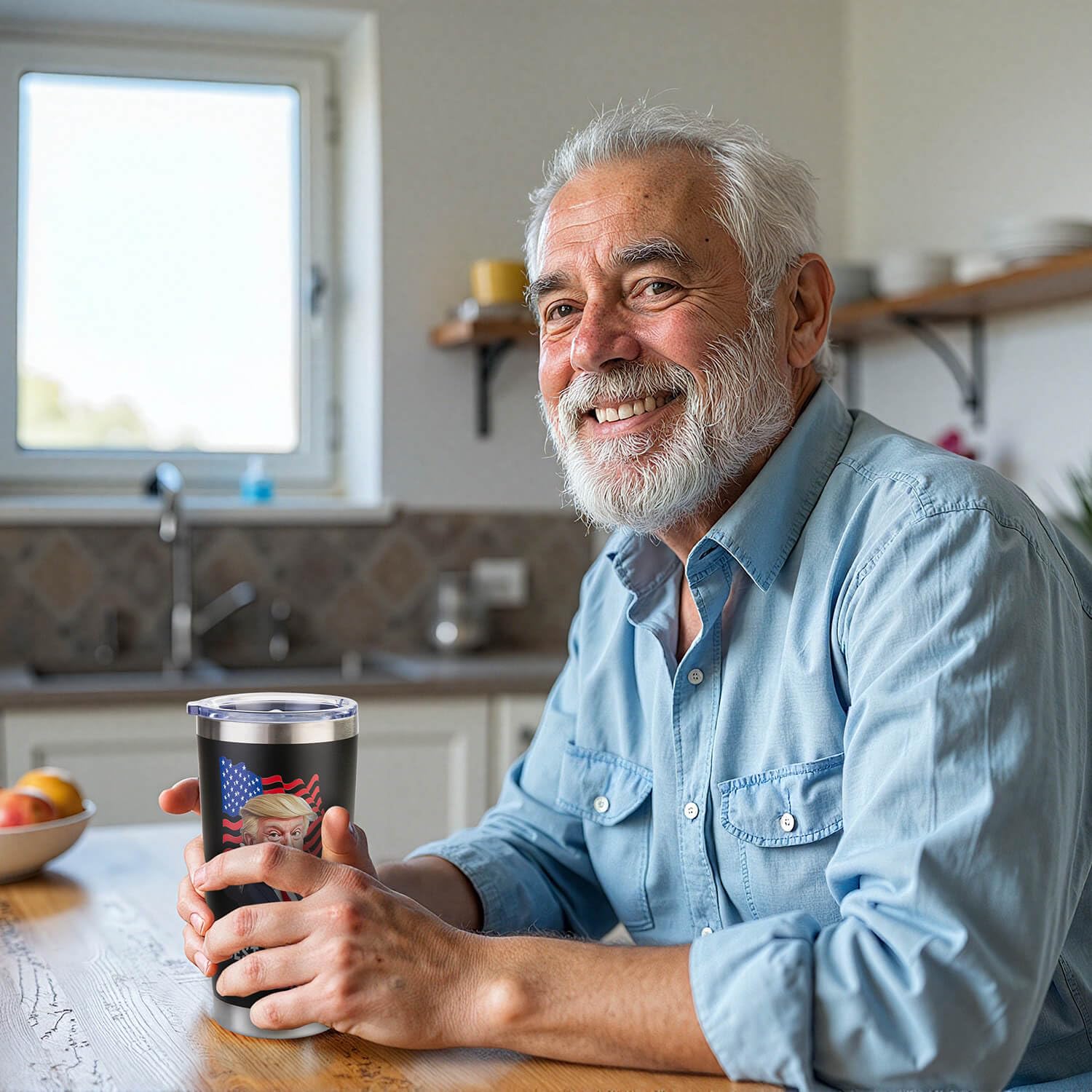 Polmmys Grandpa Gifts - Best Grandpa Ever Mug Cup for Christmas, Birthday, Fathers Day - 20oz Coffee Tumbler, Insulated Stainles