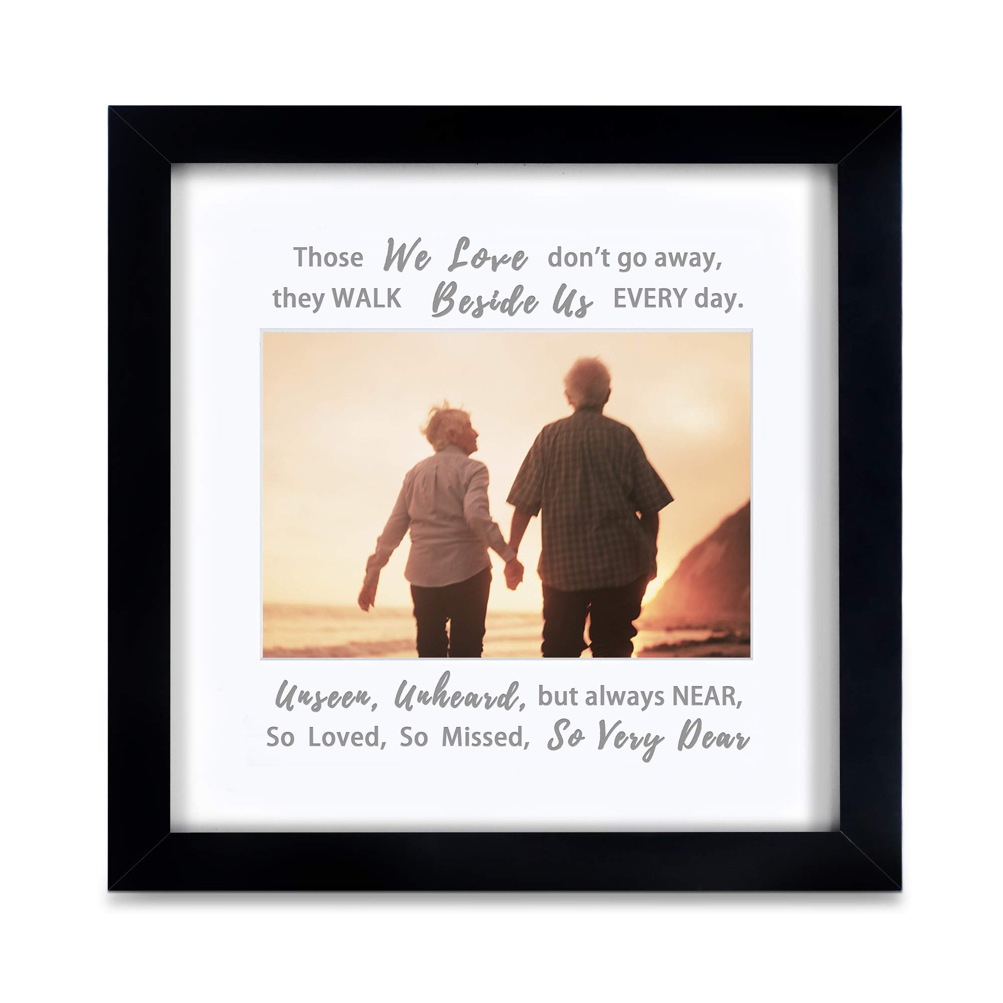 IHEIPYE Remembrance Memorial Picture Frame - Sympathy Gifts Idea for Loss of Loved One, Grandmother, Grandfather, Grandparents, 