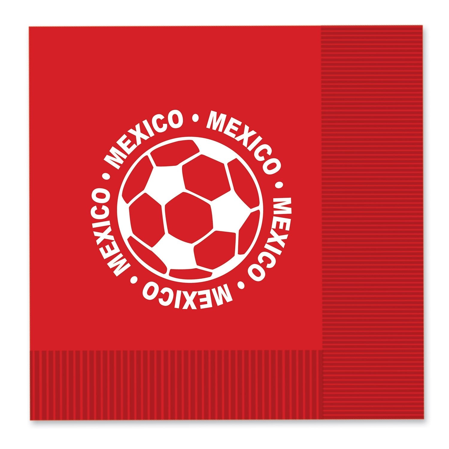 Soccer Team Theme Mexico Luncheon Napkins