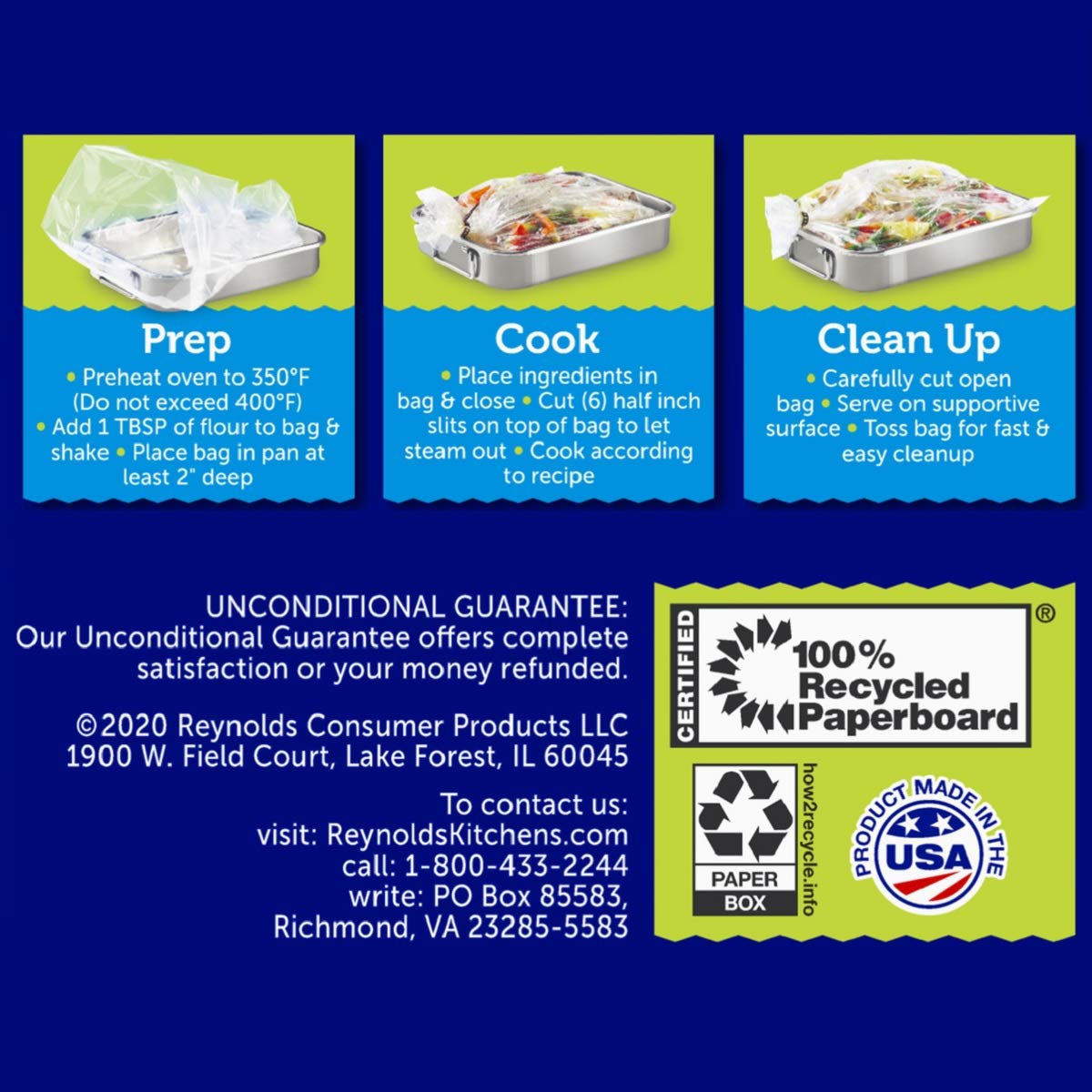 Reynolds Kitchens Large Oven Bags, 5 Count