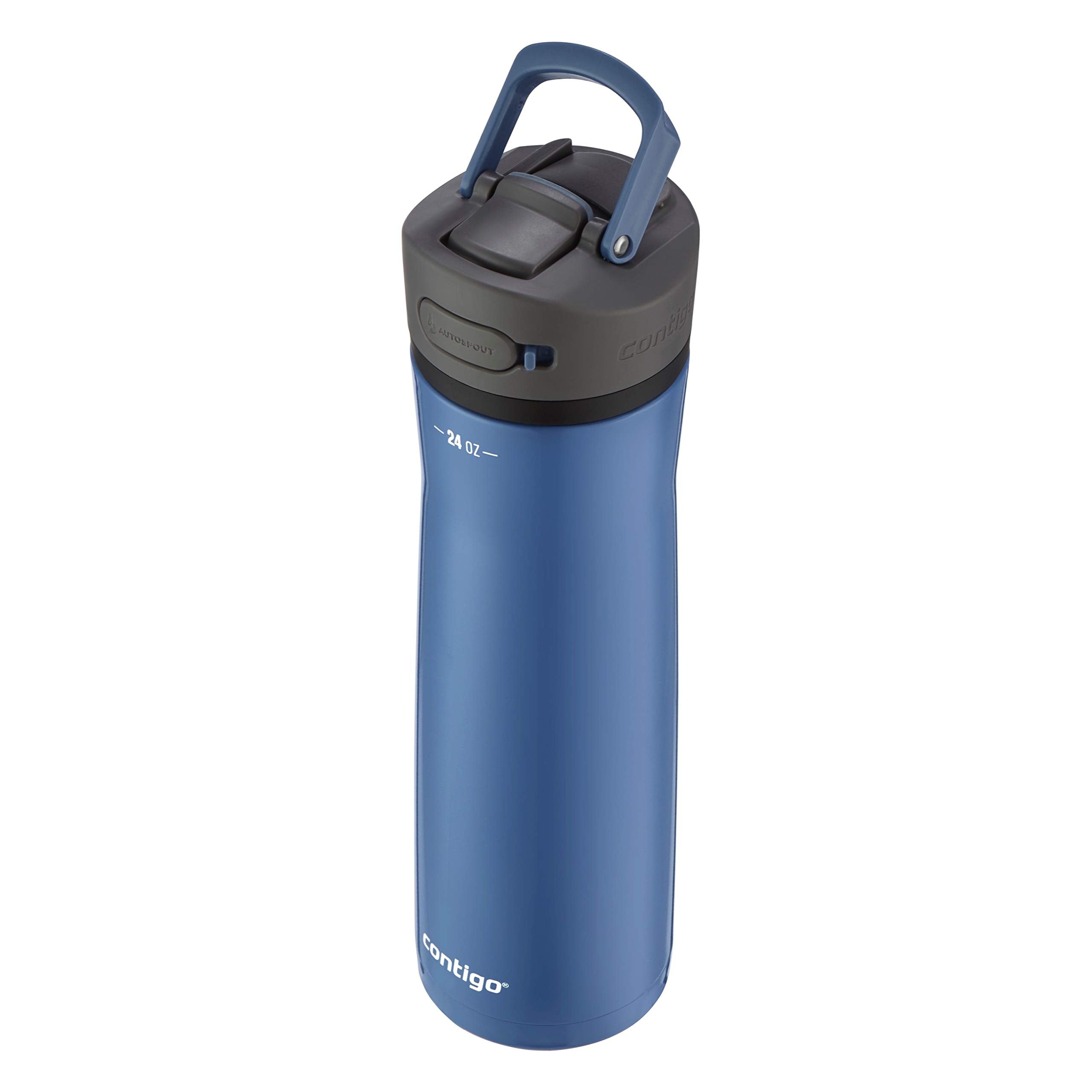 Contigo Ashland 2.0 Water Bottle With Autospout Lid, 24Oz., Blue Corn