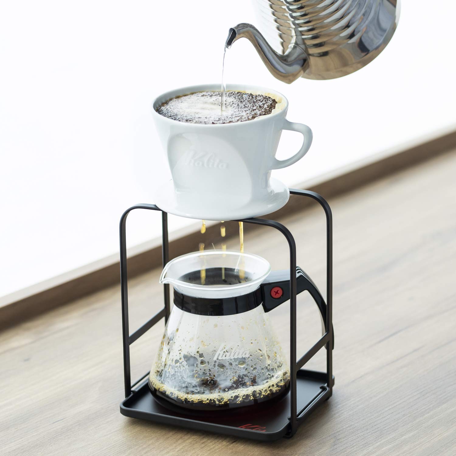 Kalita 500 Server N for Coffee 102 dripper/Microwave 500CC #31205