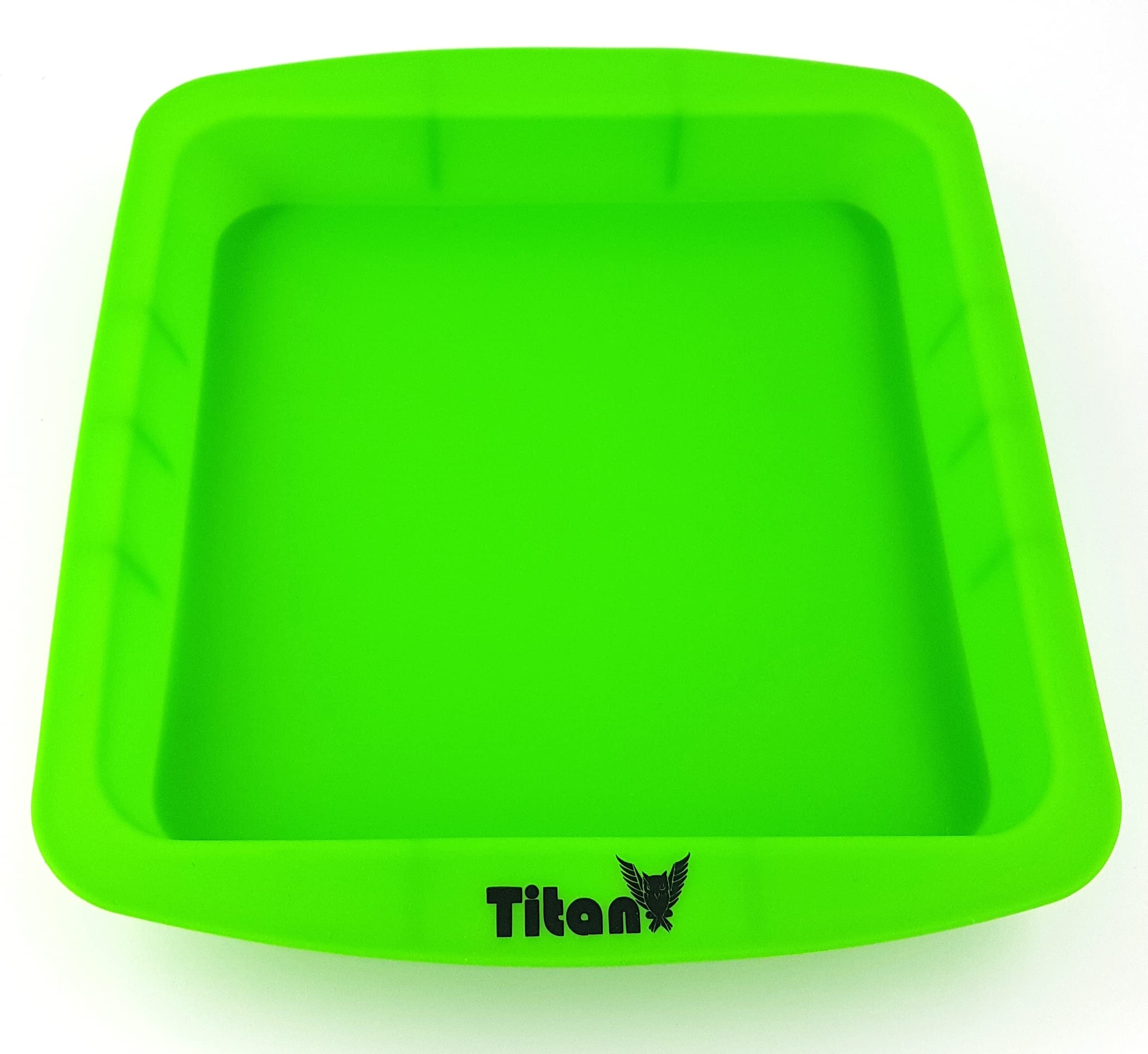 Titanowl Silicone Deep Dish Tray Container Cake Pan Approx 8''X8'', Baking Bakeware Brownie