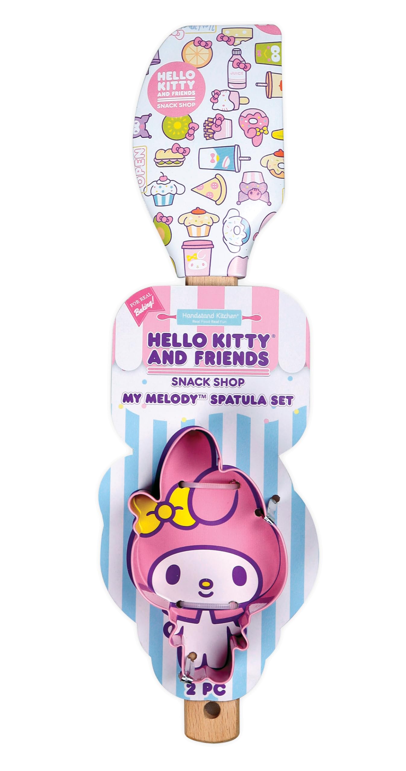 Handstand Kitchen Hello Kitty My Melody Cookie Cutter and Spatula Set