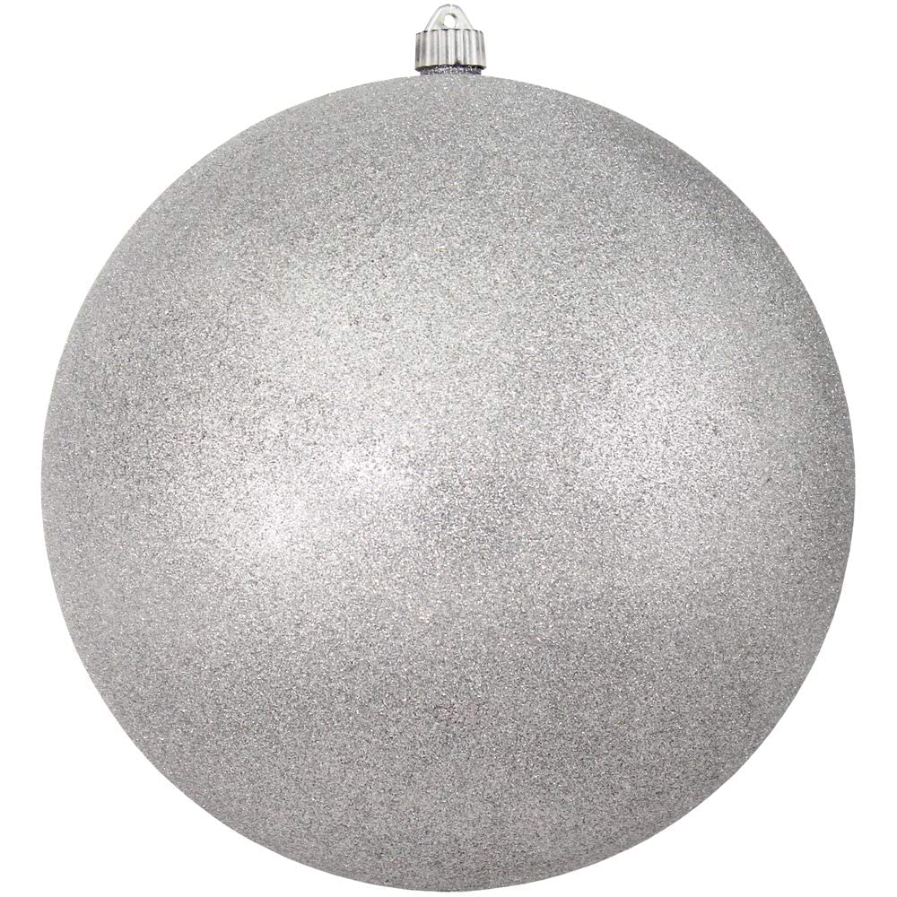 Christmas By Krebs Large Commercial Grade Indoor Outdoor Moisture Resistant Shatterproof Plastic Ball Ornament