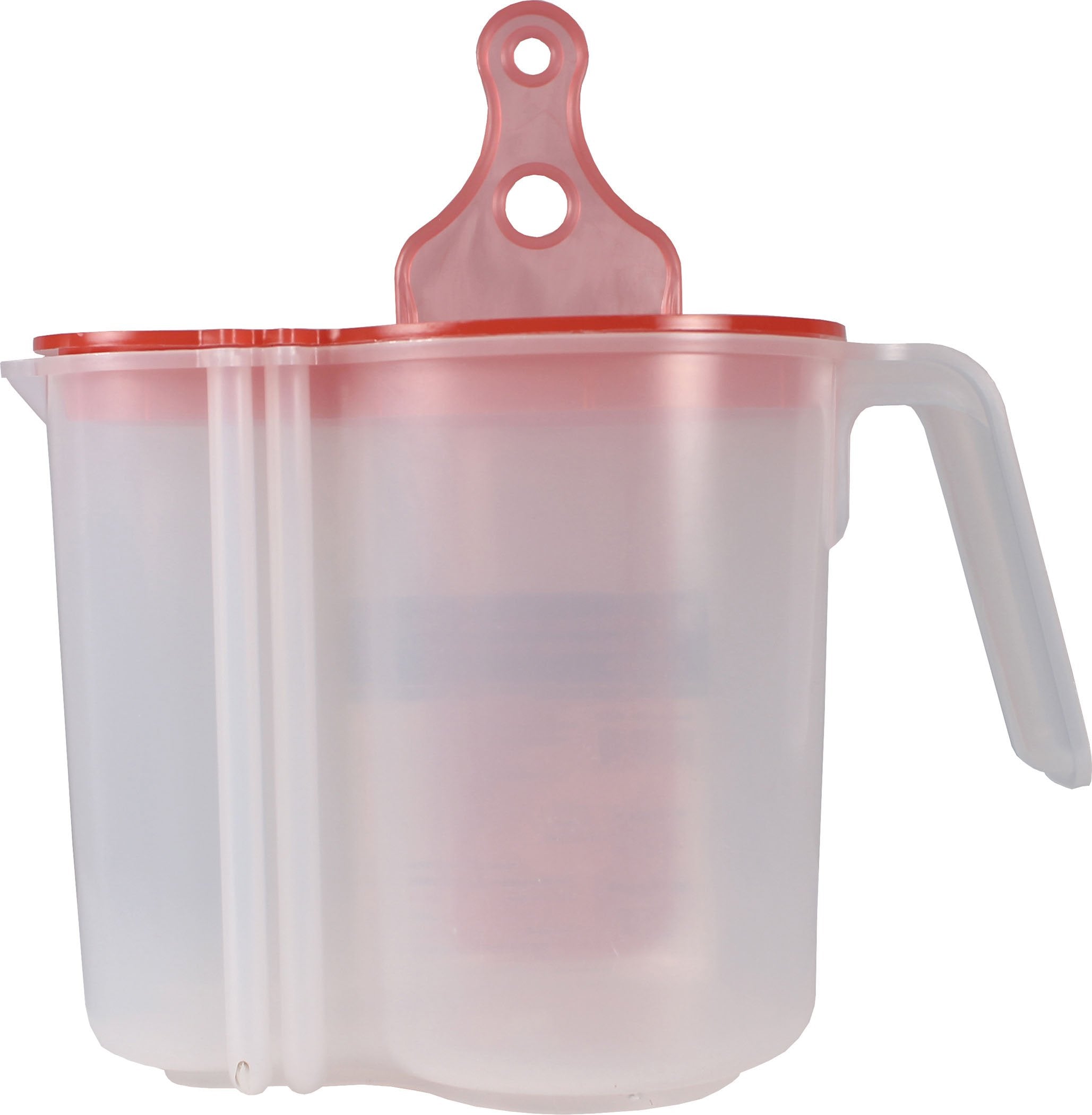 SONGBIRD ESSENTIALS 008104 Nectar Aid Self Measuring Pitcher Clear/Red