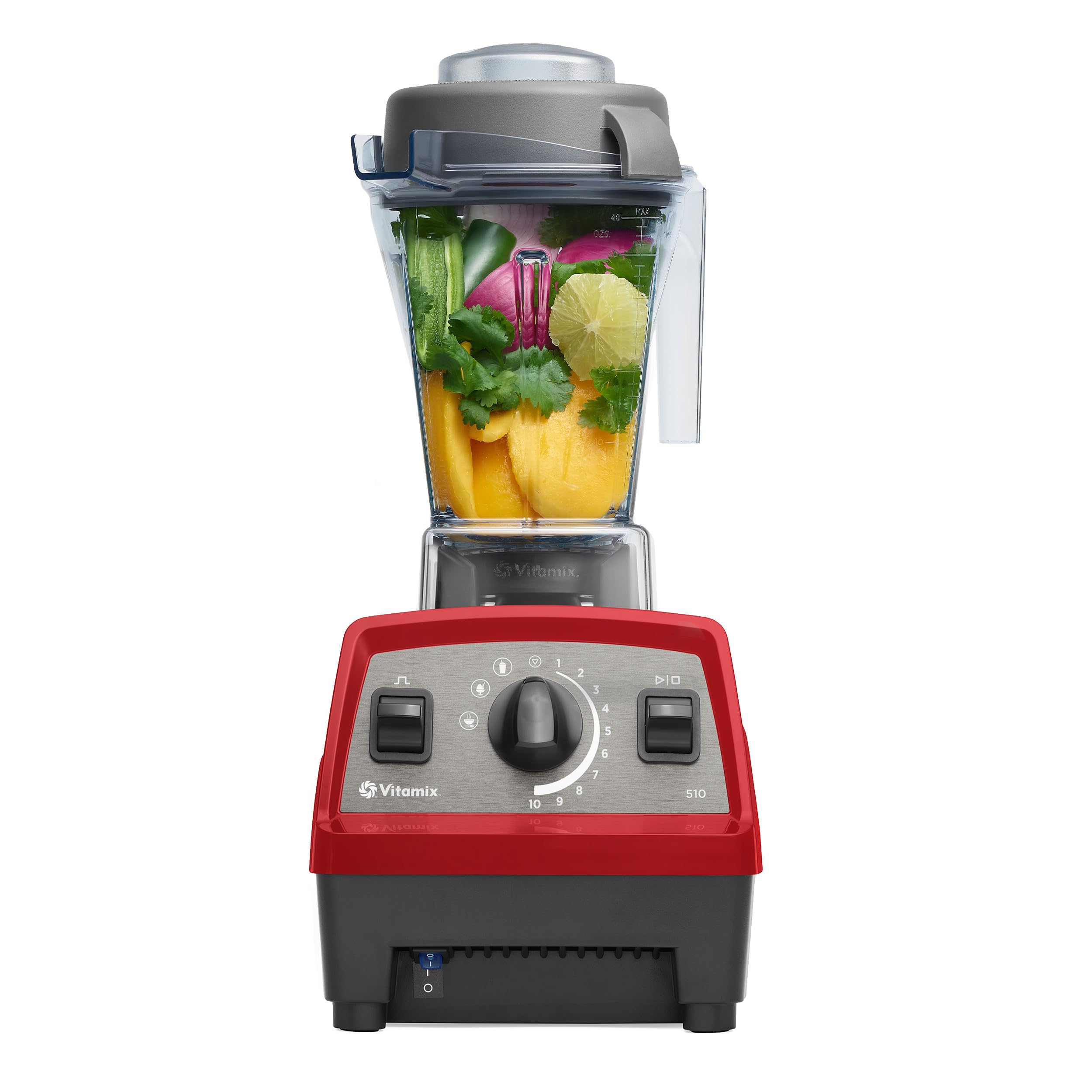 Vitamix Propel 510 Propel Blender with Pre-set Blending Programs, Professional-Grade, 48-oz Capacity, Red