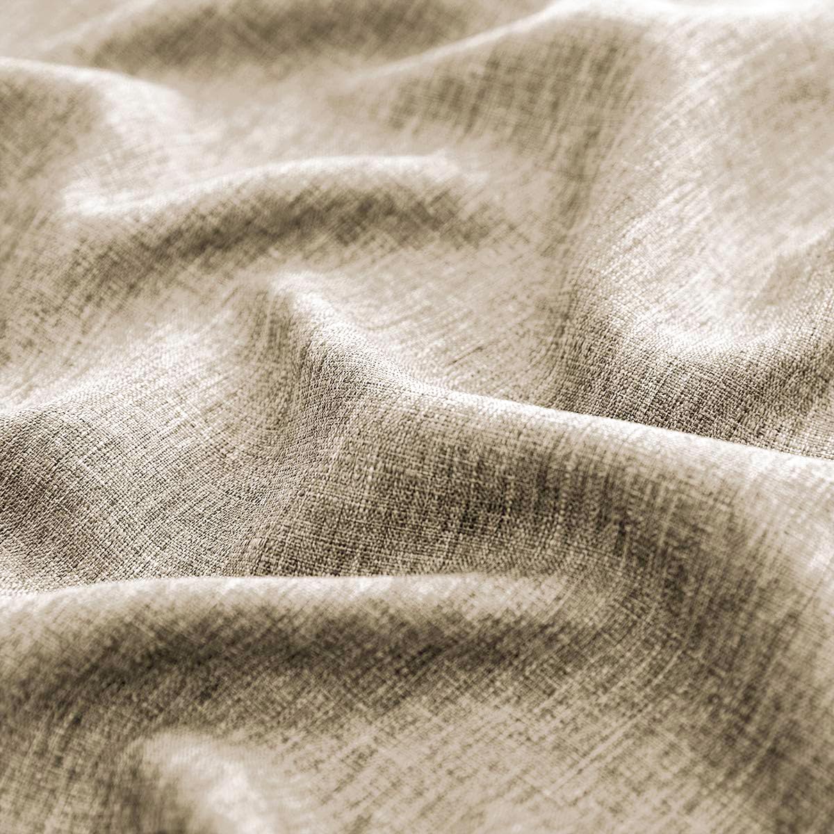 Jucfhy Rectangle Table Cloth,Linen Tablecloth Heavy Duty Fabric,Stain Resistant,Water Resistant Washable Table Cloths,Decorative