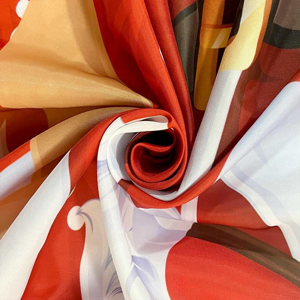 NBVKO 4PCS Christmas Santa Claus Snow Red Shower Curtain,with Non-Slip Rugs,Toilet Lid Cover and Bath Mat,Christmas Tree Bathroo